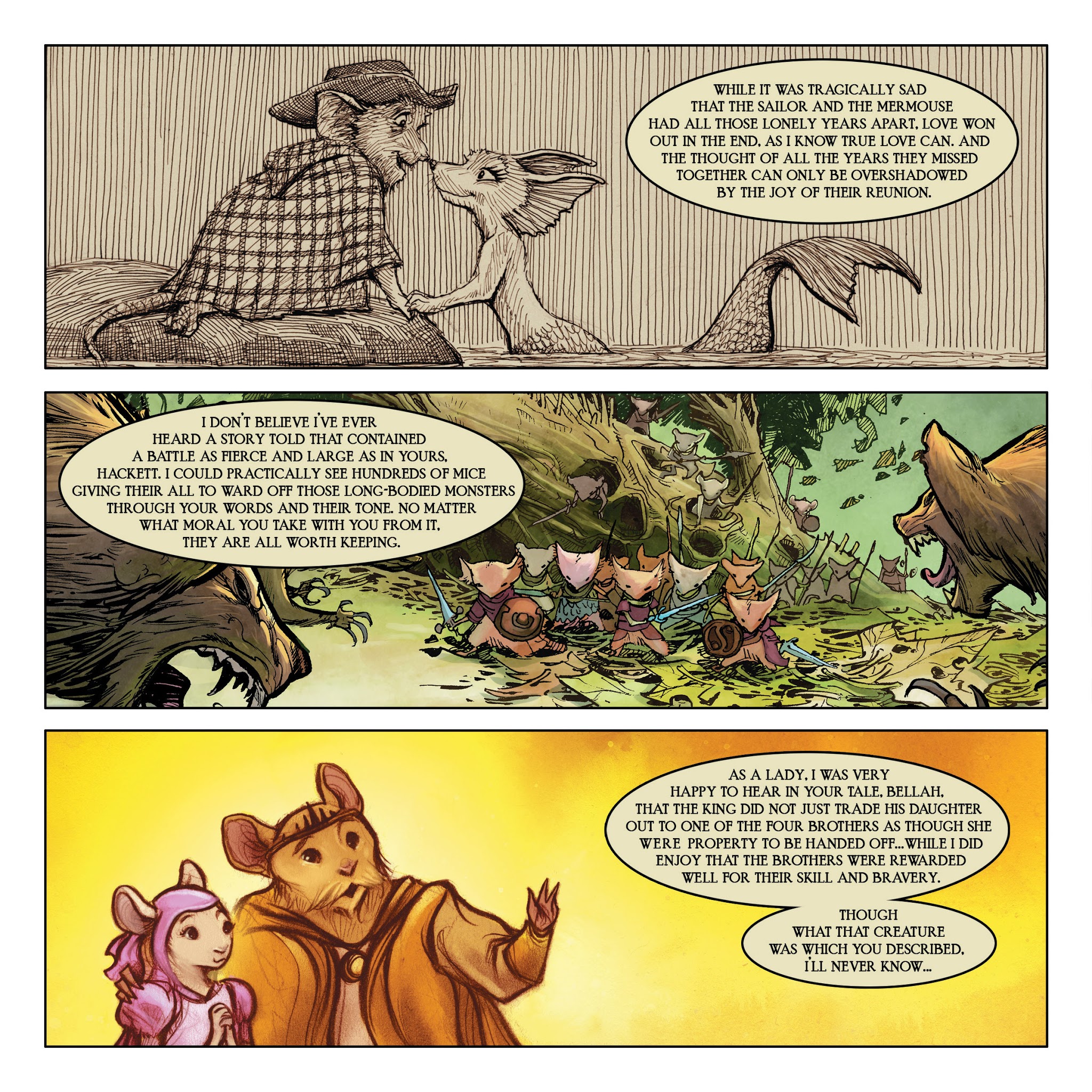 Read online Mouse Guard: Legends of the Guard Volume Two comic -  Issue # TPB - 108