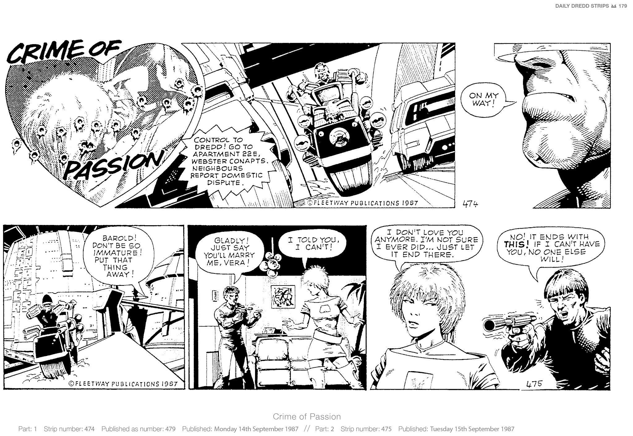 Read online Judge Dredd: The Daily Dredds comic -  Issue # TPB 2 - 182