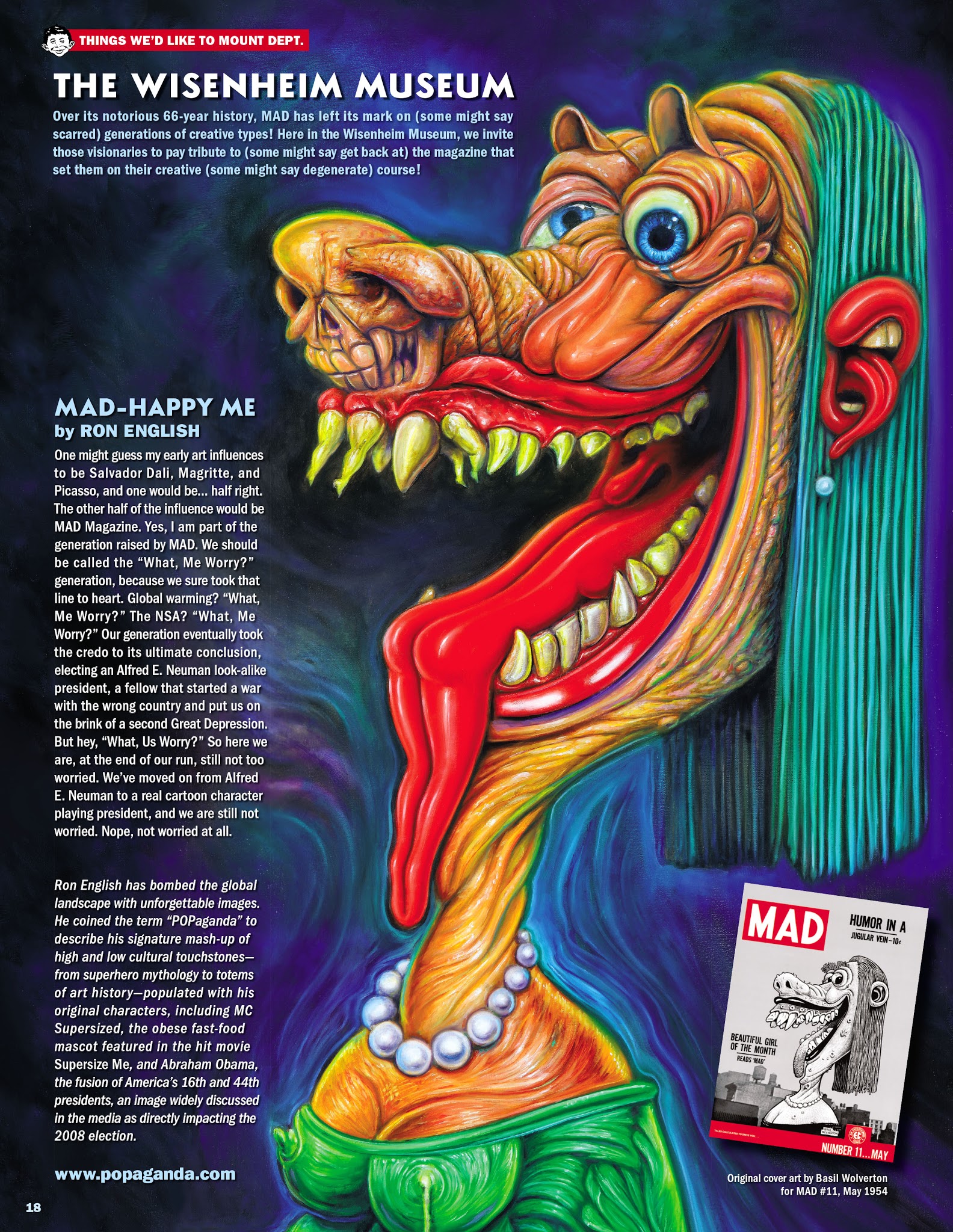 Read online MAD Magazine comic -  Issue #1 - 14