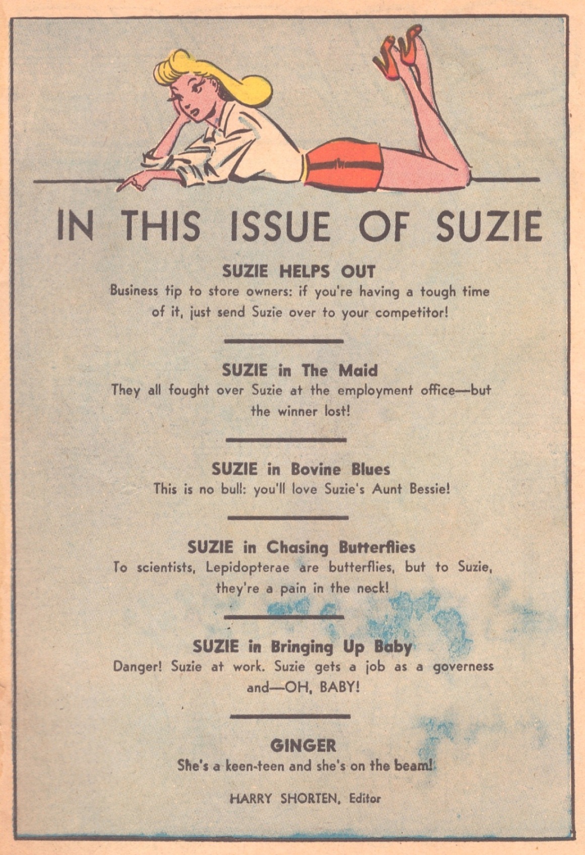 Read online Suzie Comics comic -  Issue #51 - 3