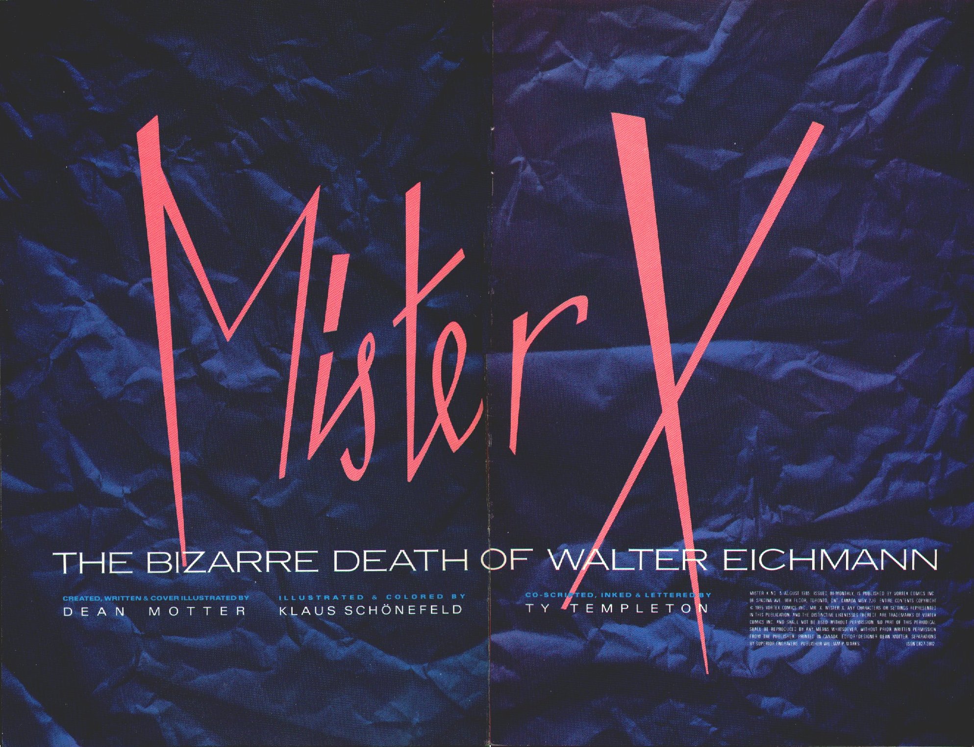 Read online Mister X comic -  Issue #5 - 2