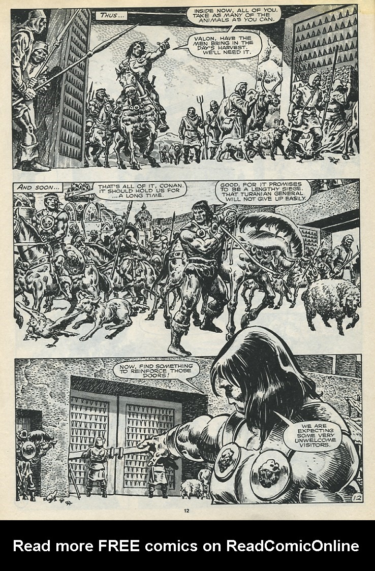 Read online The Savage Sword Of Conan comic -  Issue #173 - 14