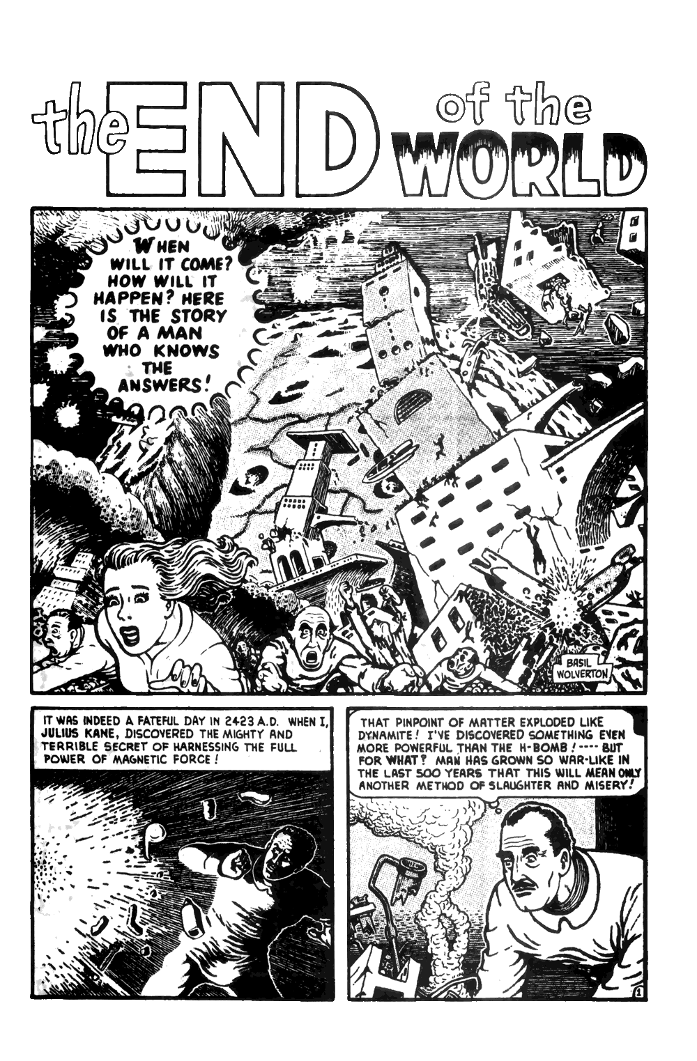 Read online Basil Wolverton's Planet of Terror comic -  Issue # Full - 9