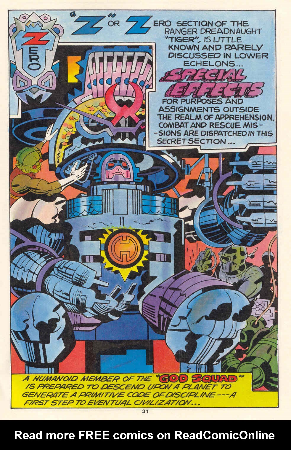 Read online Captain Victory and the Galactic Rangers (1981) comic -  Issue # _Special 1 - 33