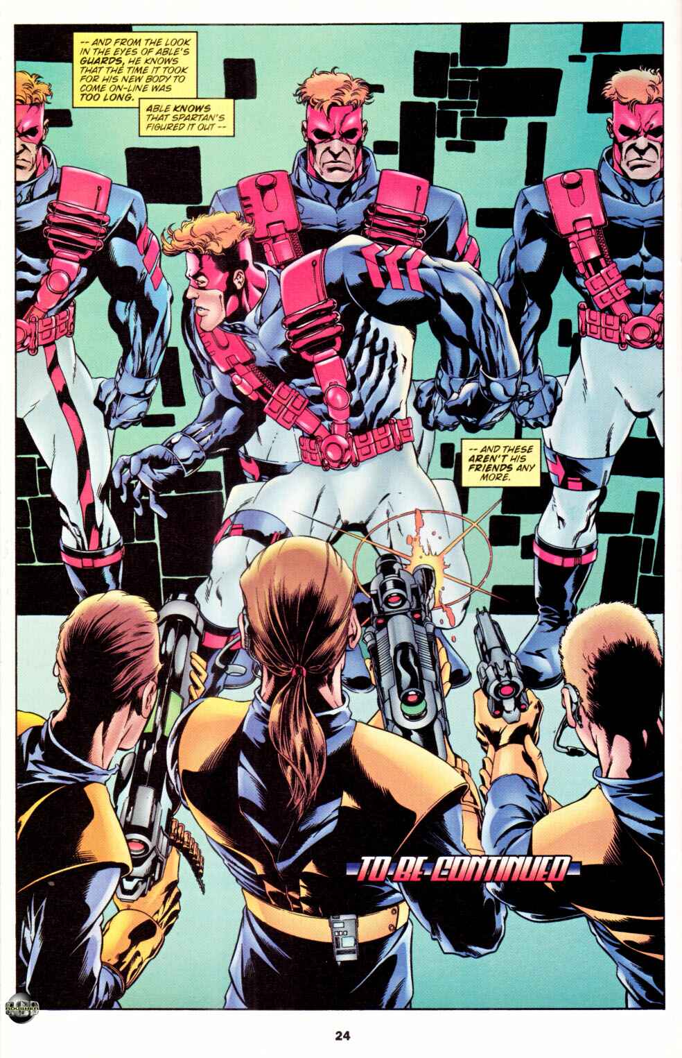 Read online Spartan: Warrior Spirit comic -  Issue #2 - 24