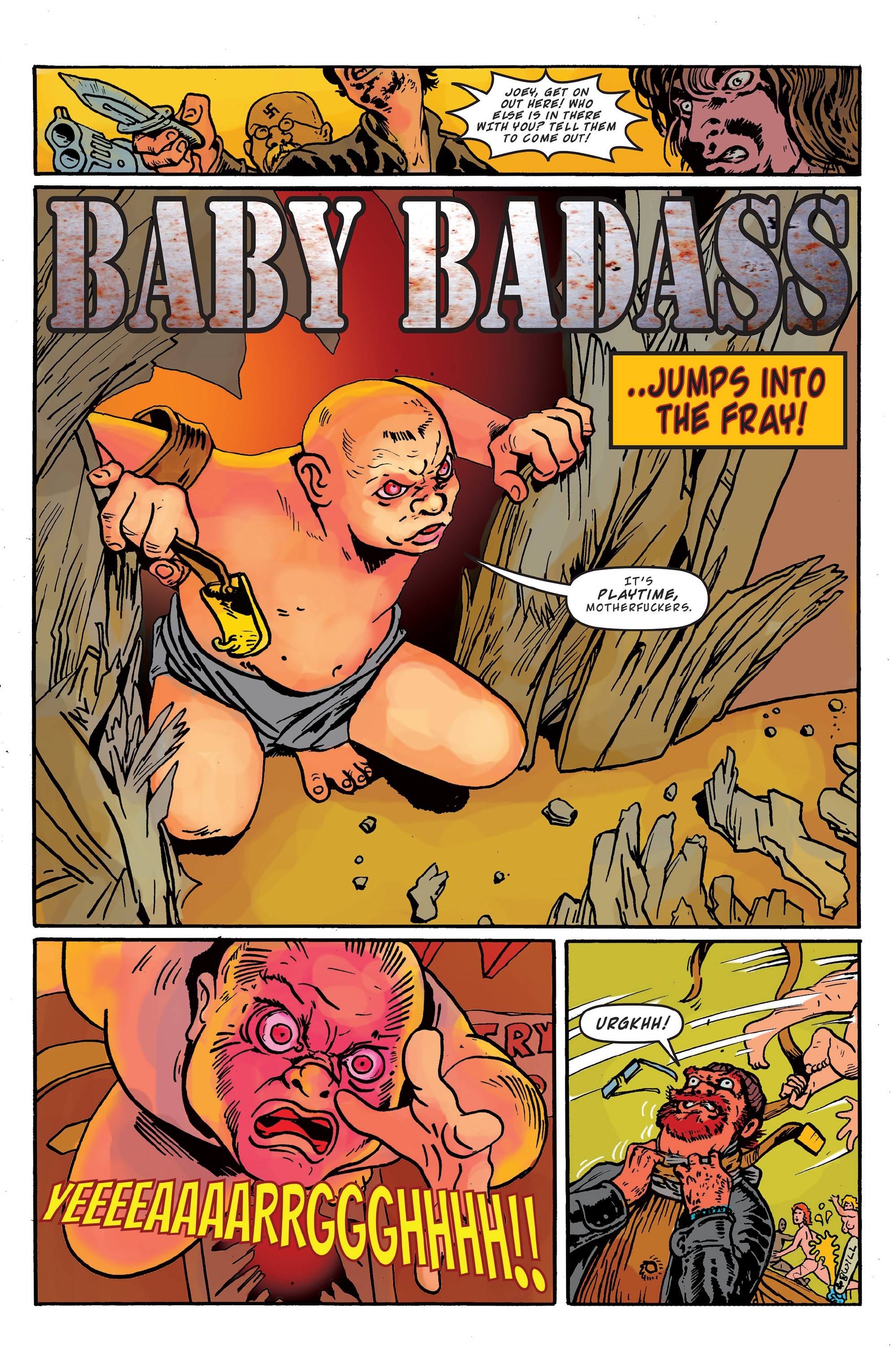 Read online Baby Badass comic -  Issue #1 - 15