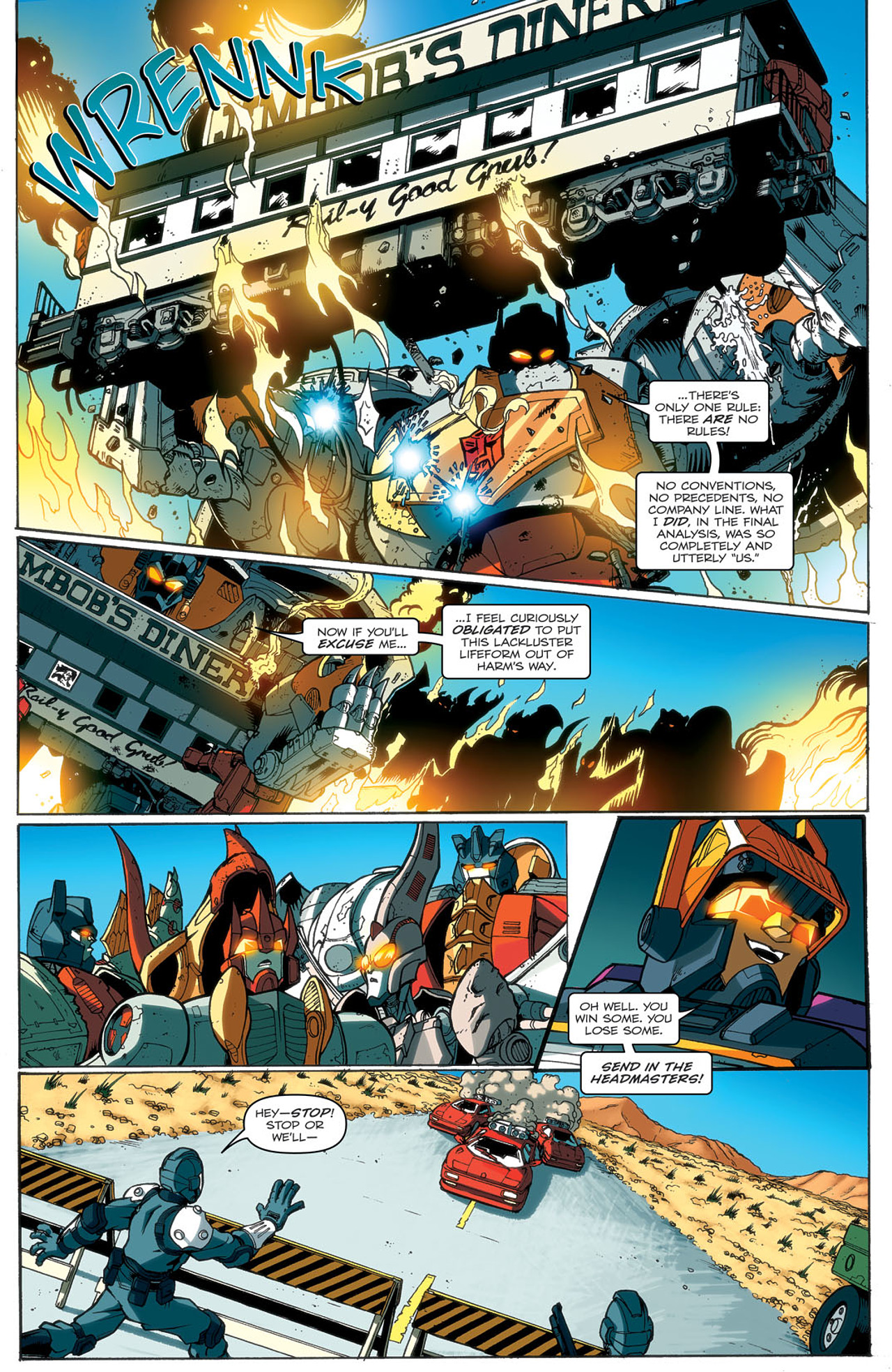 Read online The Transformers: Maximum Dinobots comic -  Issue #2 - 24