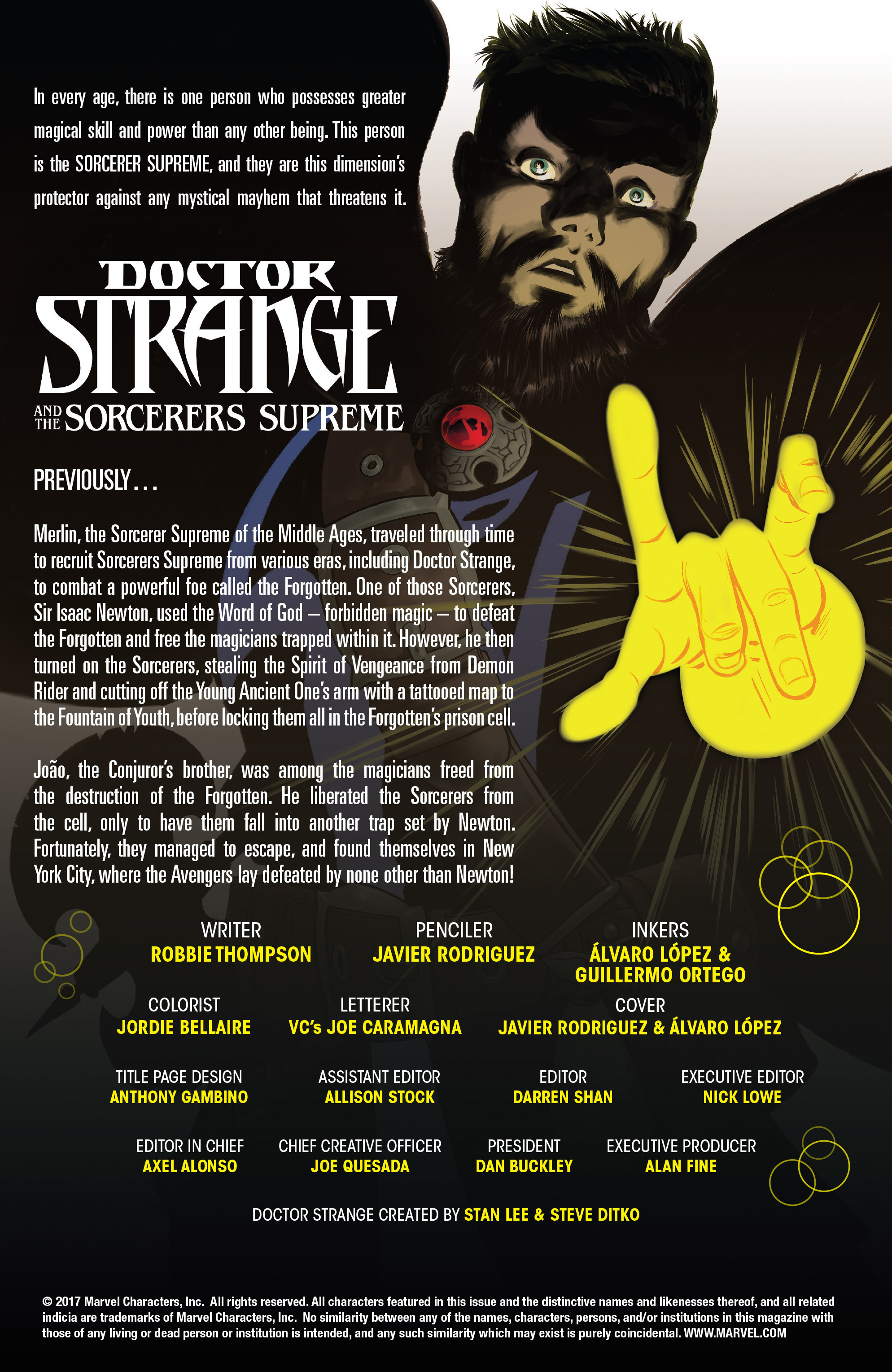 Read online Doctor Strange and the Sorcerers Supreme comic -  Issue #7 - 2