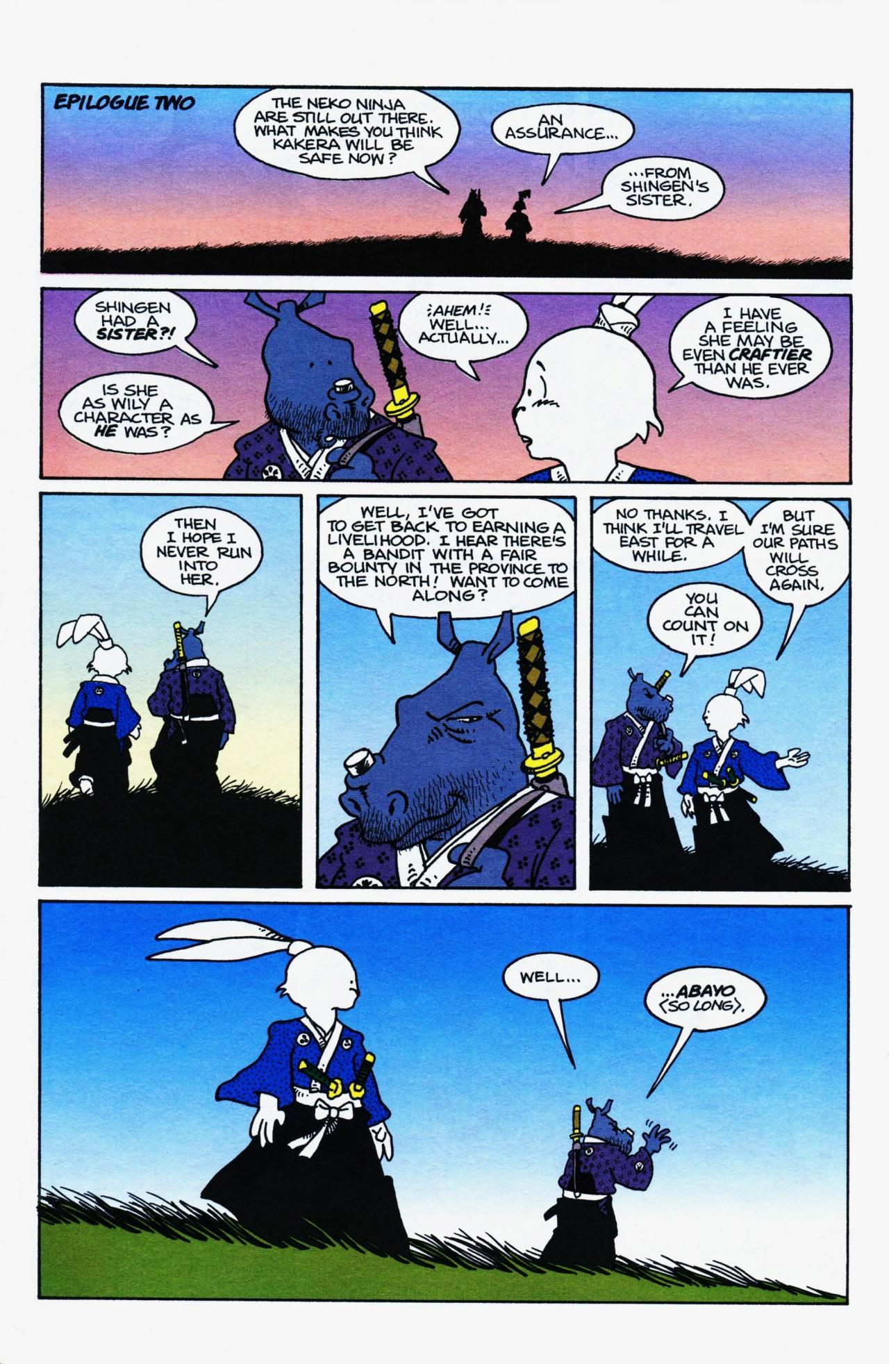 Read online Usagi Yojimbo (1993) comic -  Issue #3 - 22