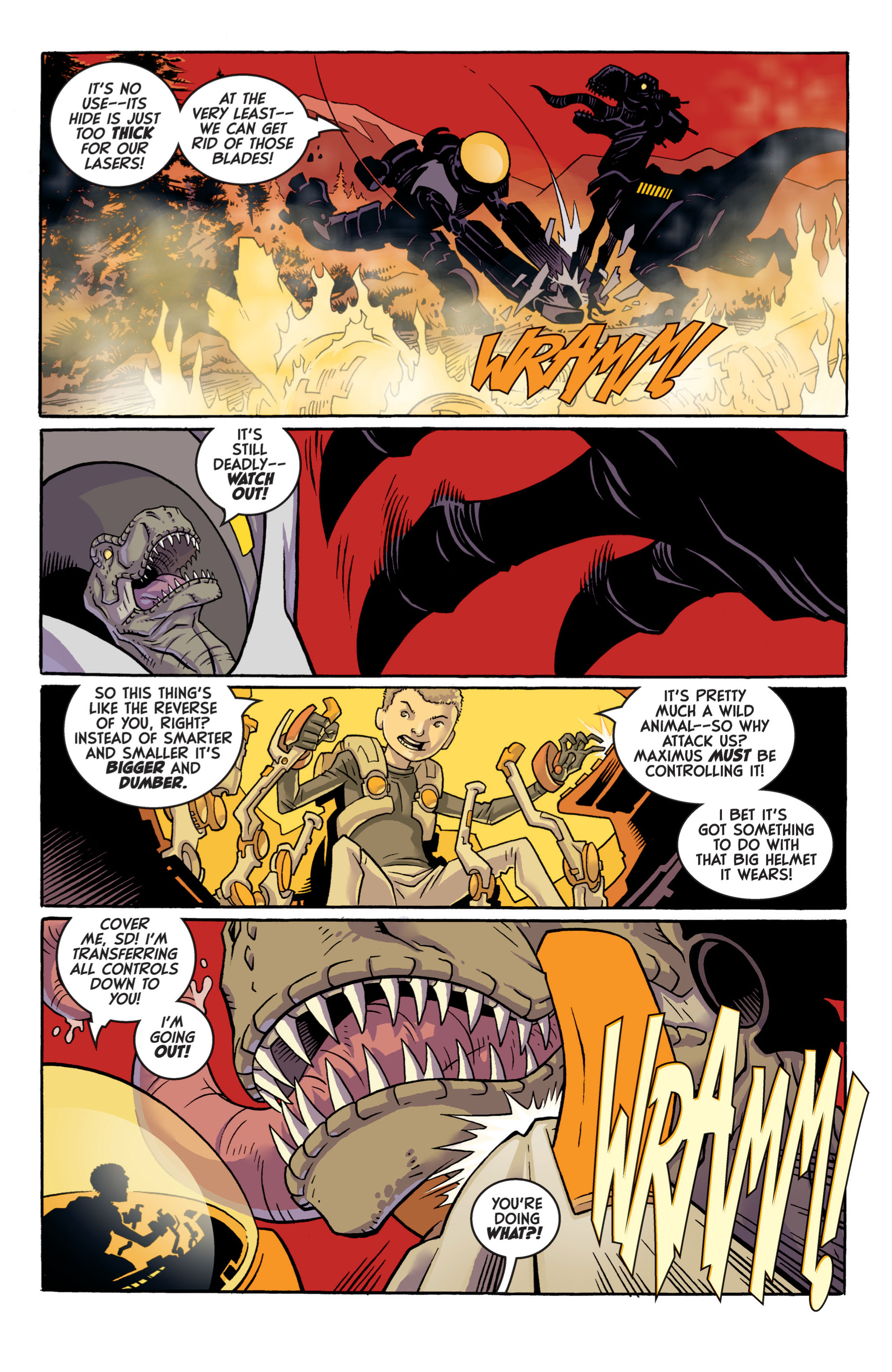 Read online Super Dinosaur (2011) comic -  Issue #5 - 15