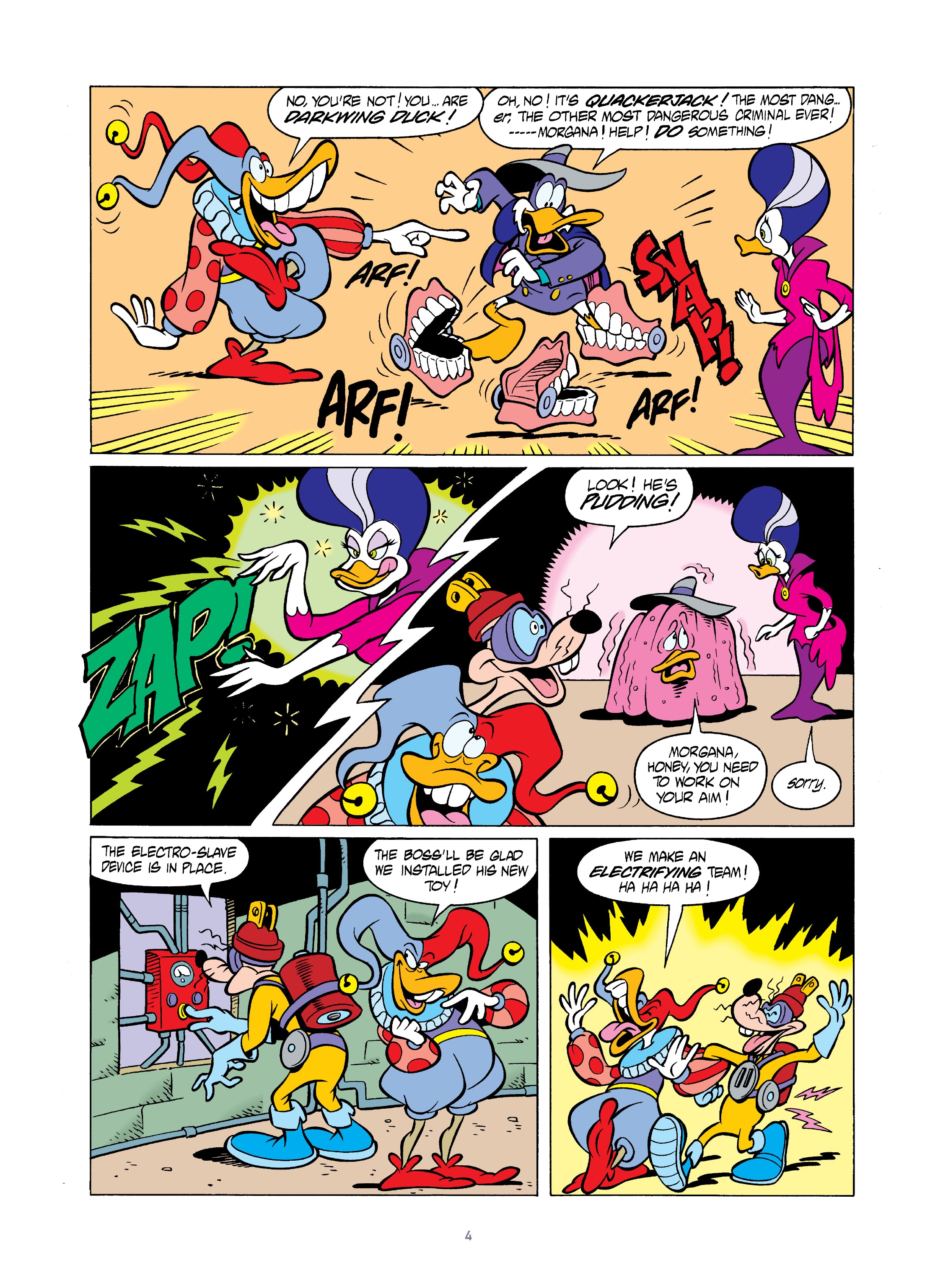 Read online Darkwing Duck: Just Us Justice Ducks comic -  Issue # TPB (Part 1) - 9