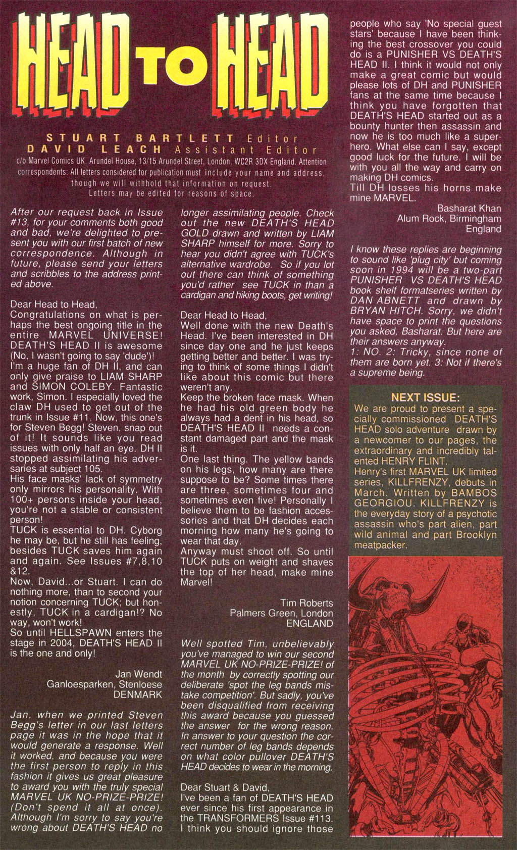 Read online Death's Head II (vol. 2) comic -  Issue #15 - 23