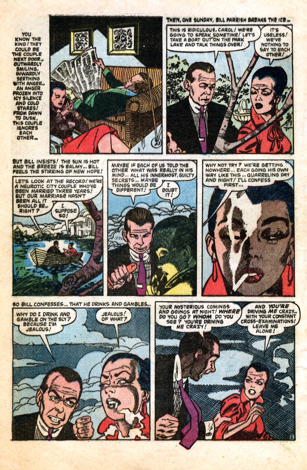 Read online Mystic (1951) comic -  Issue #29 - 4