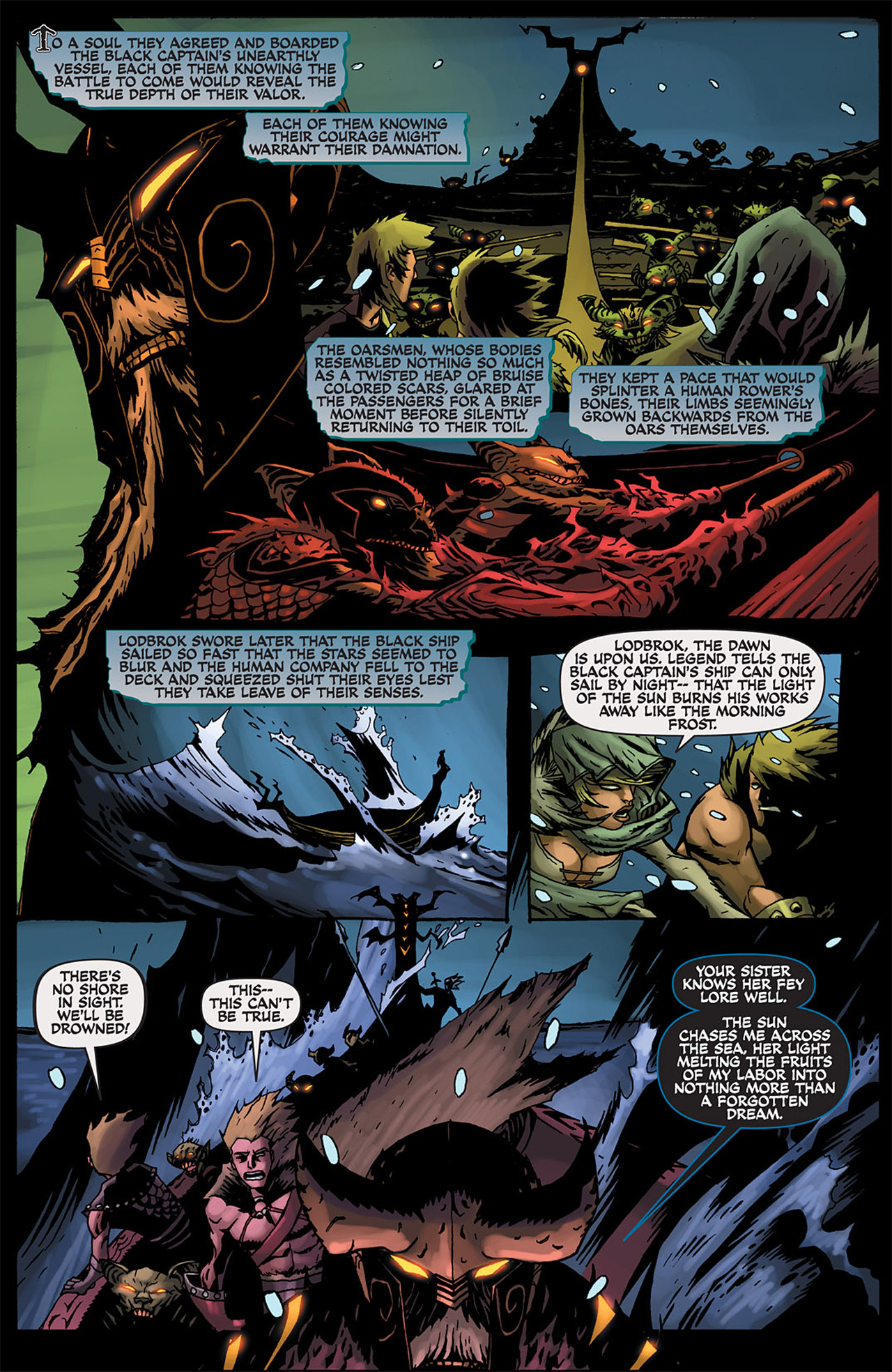 Read online The Darkness: Lodbrok's Hand comic -  Issue # Full - 9