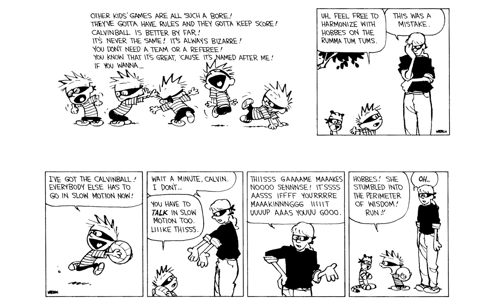 Calvin and Hobbes issue 11 - Page 99