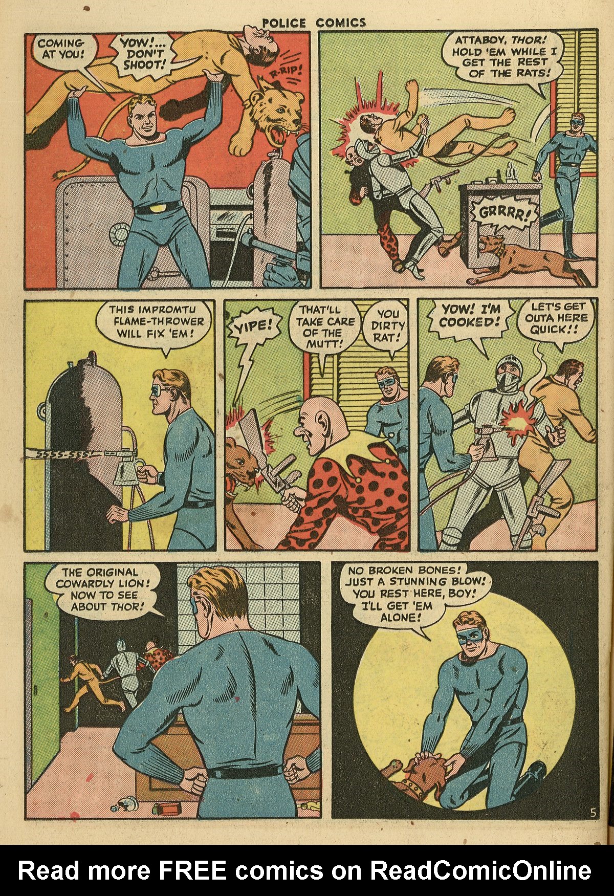 Read online Police Comics comic -  Issue #45 - 42