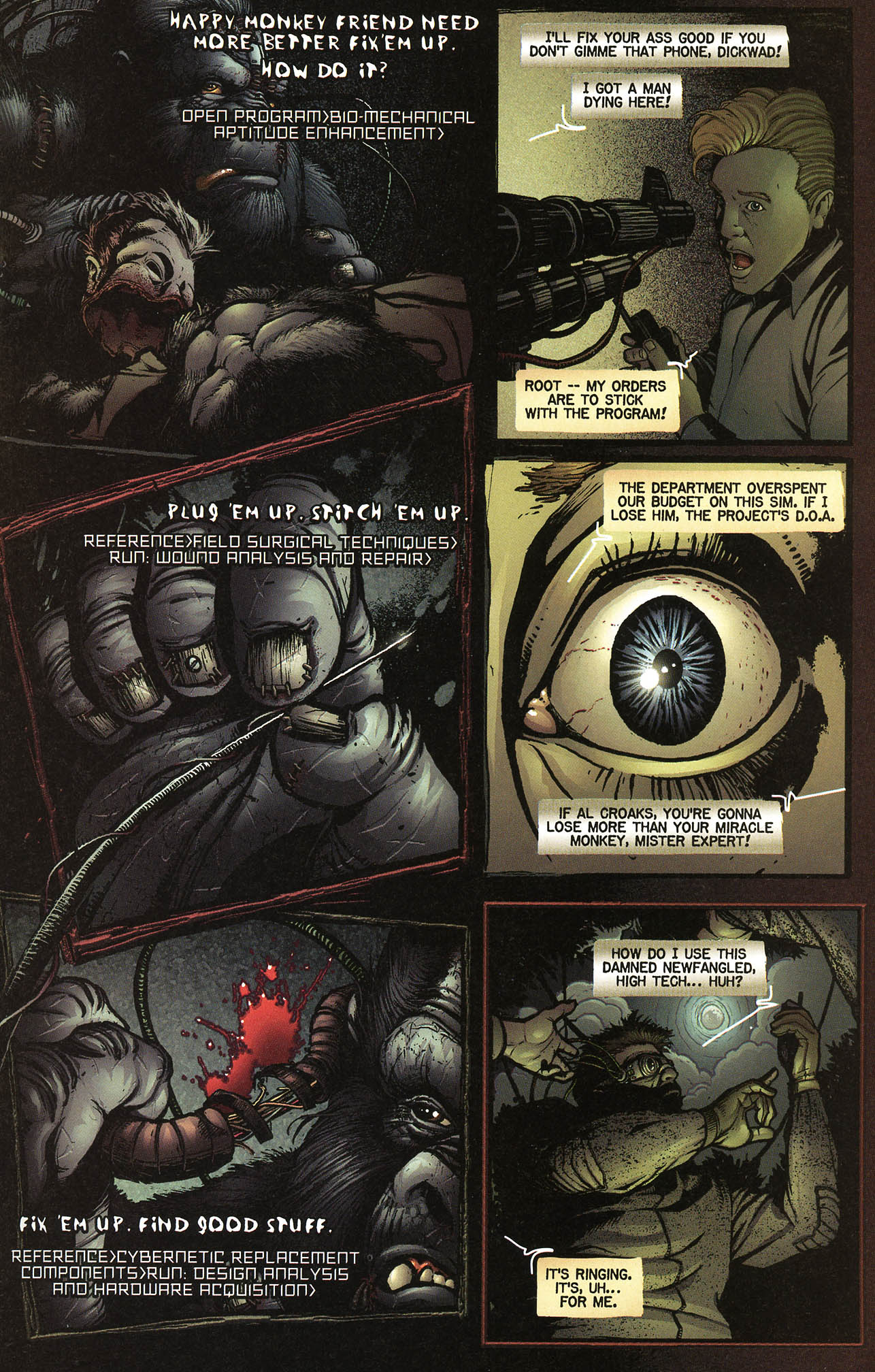 Read online Cy-Gor comic -  Issue #2 - 16
