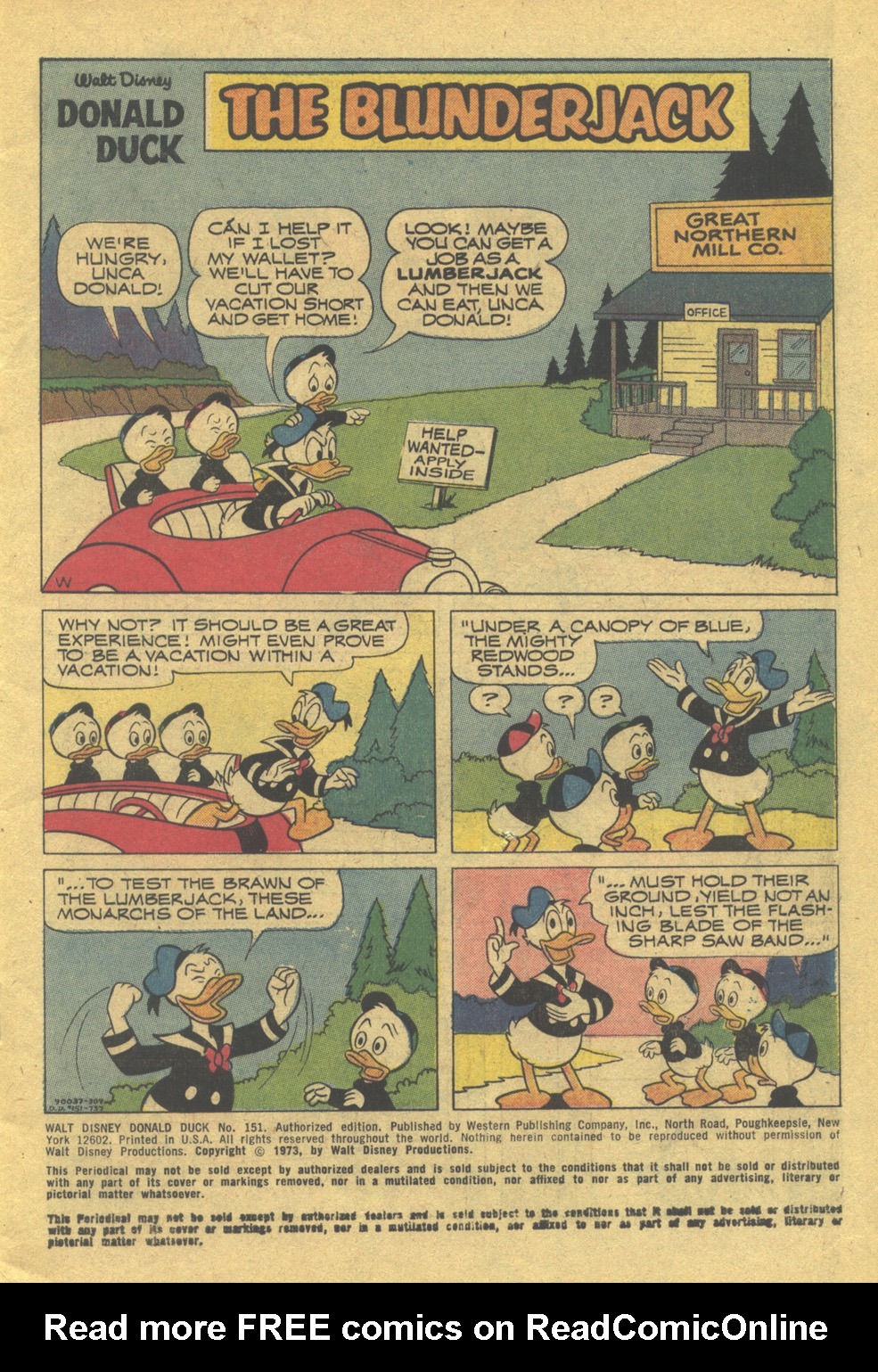 Read online Donald Duck (1962) comic -  Issue #151 - 3