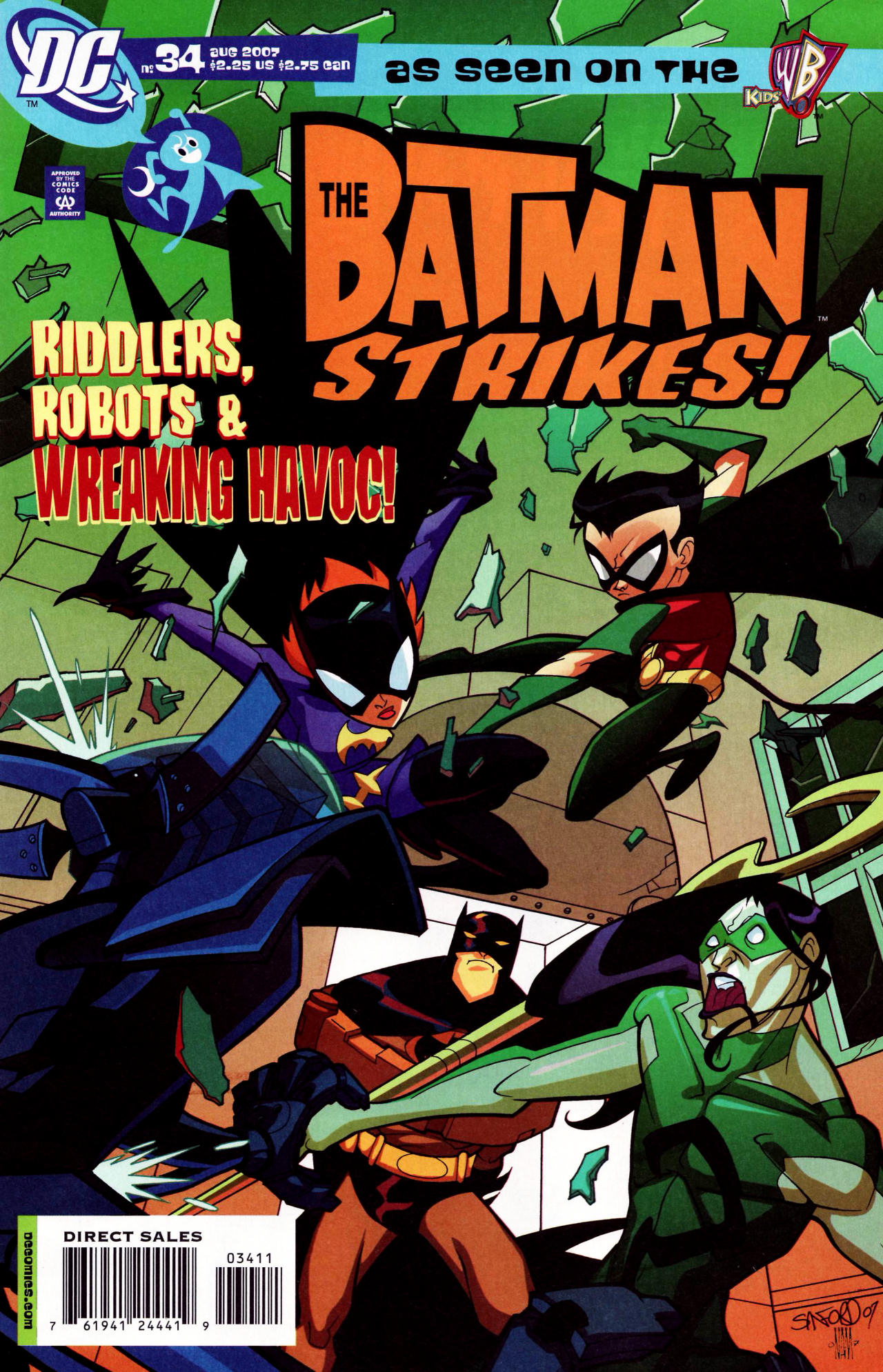 Read online The Batman Strikes! comic -  Issue #34 - 1