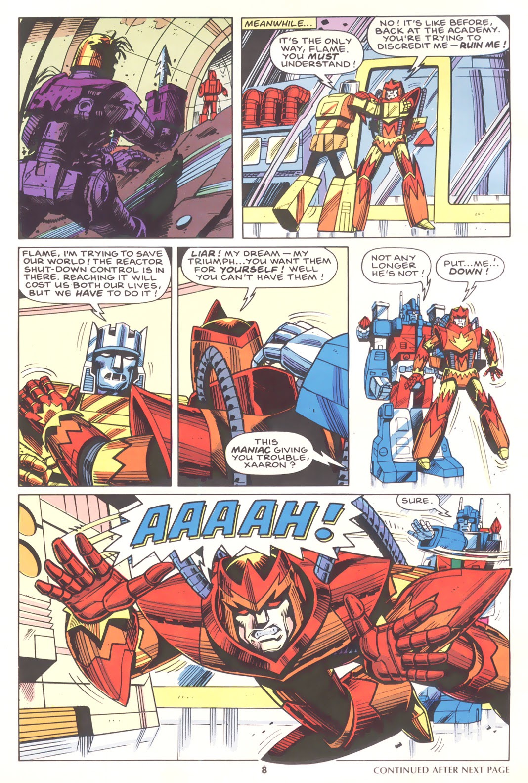 Read online The Transformers (UK) comic -  Issue #169 - 8