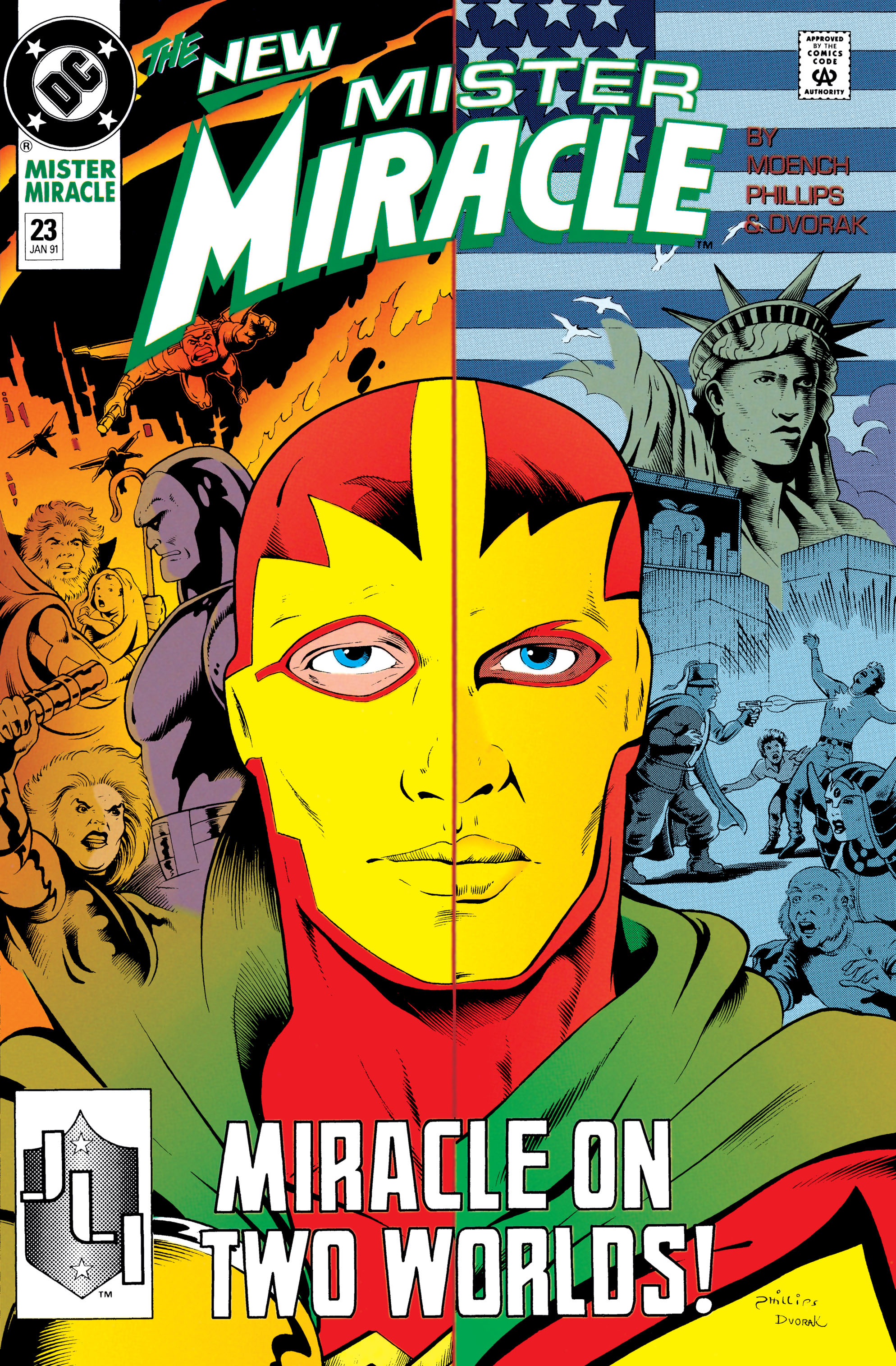 Read online Mister Miracle (1989) comic -  Issue #23 - 1