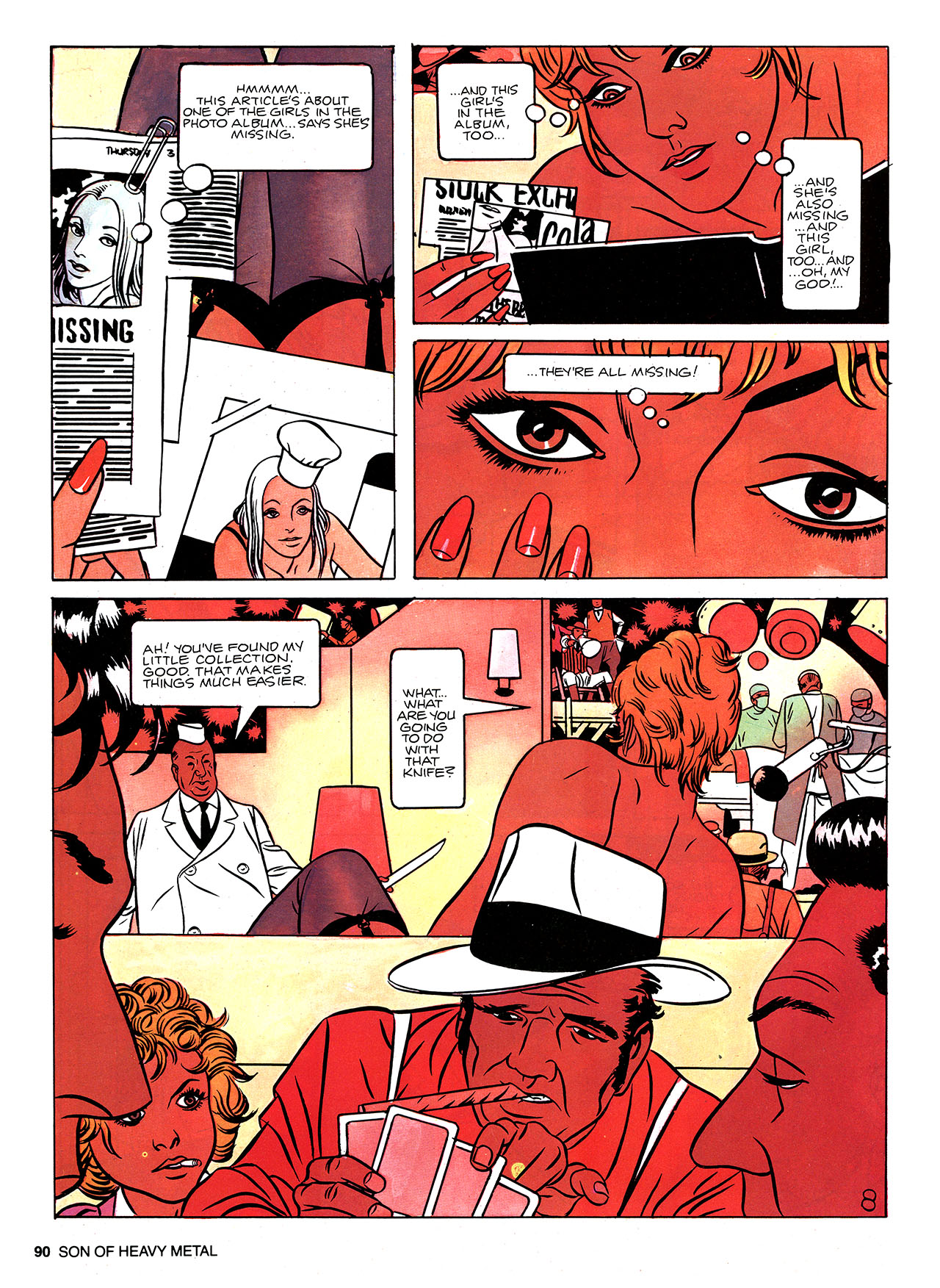 Read online Son of Heavy Metal comic -  Issue # TPB - 90