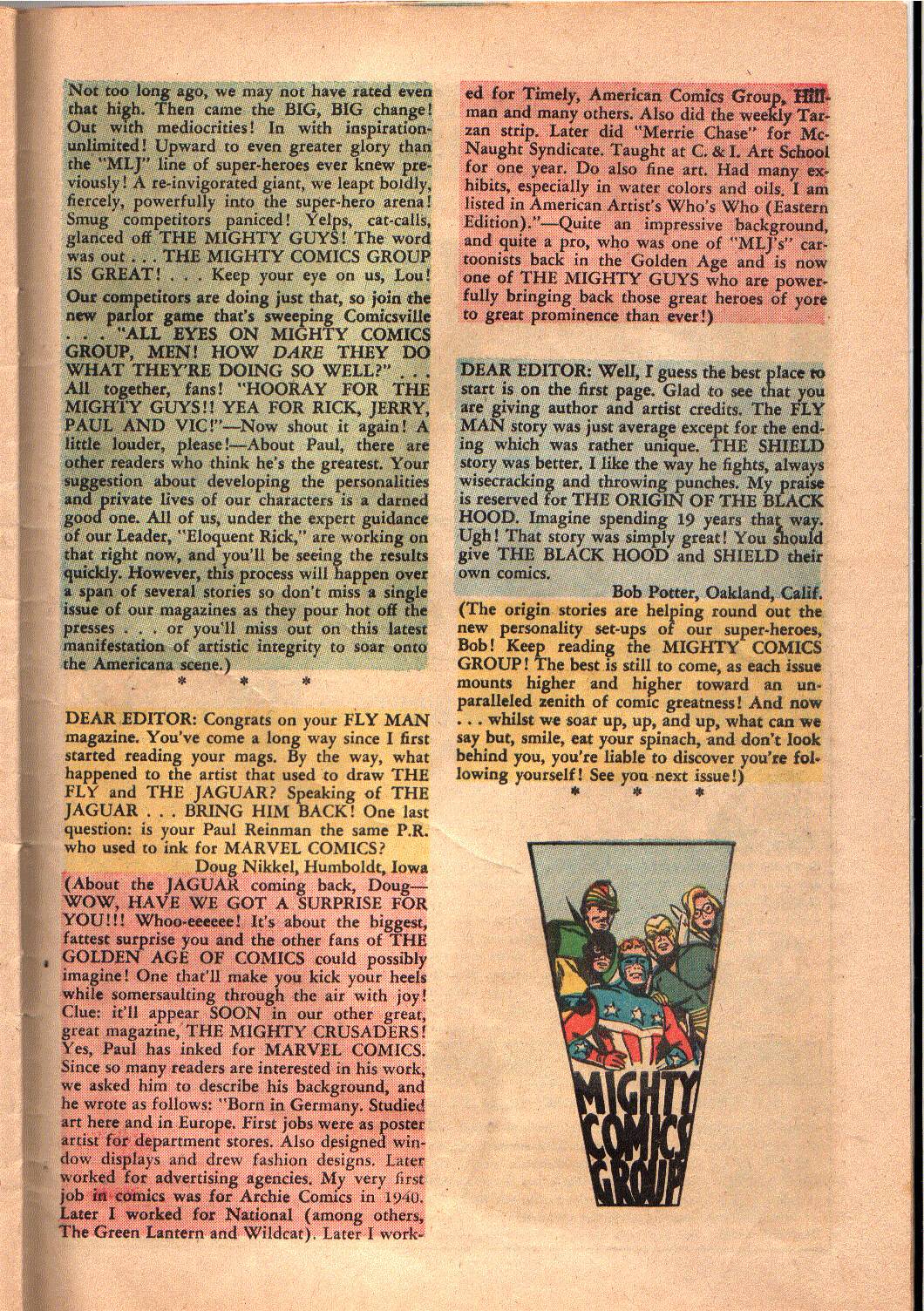 Read online The Mighty Crusaders (1965) comic -  Issue #4 - 29