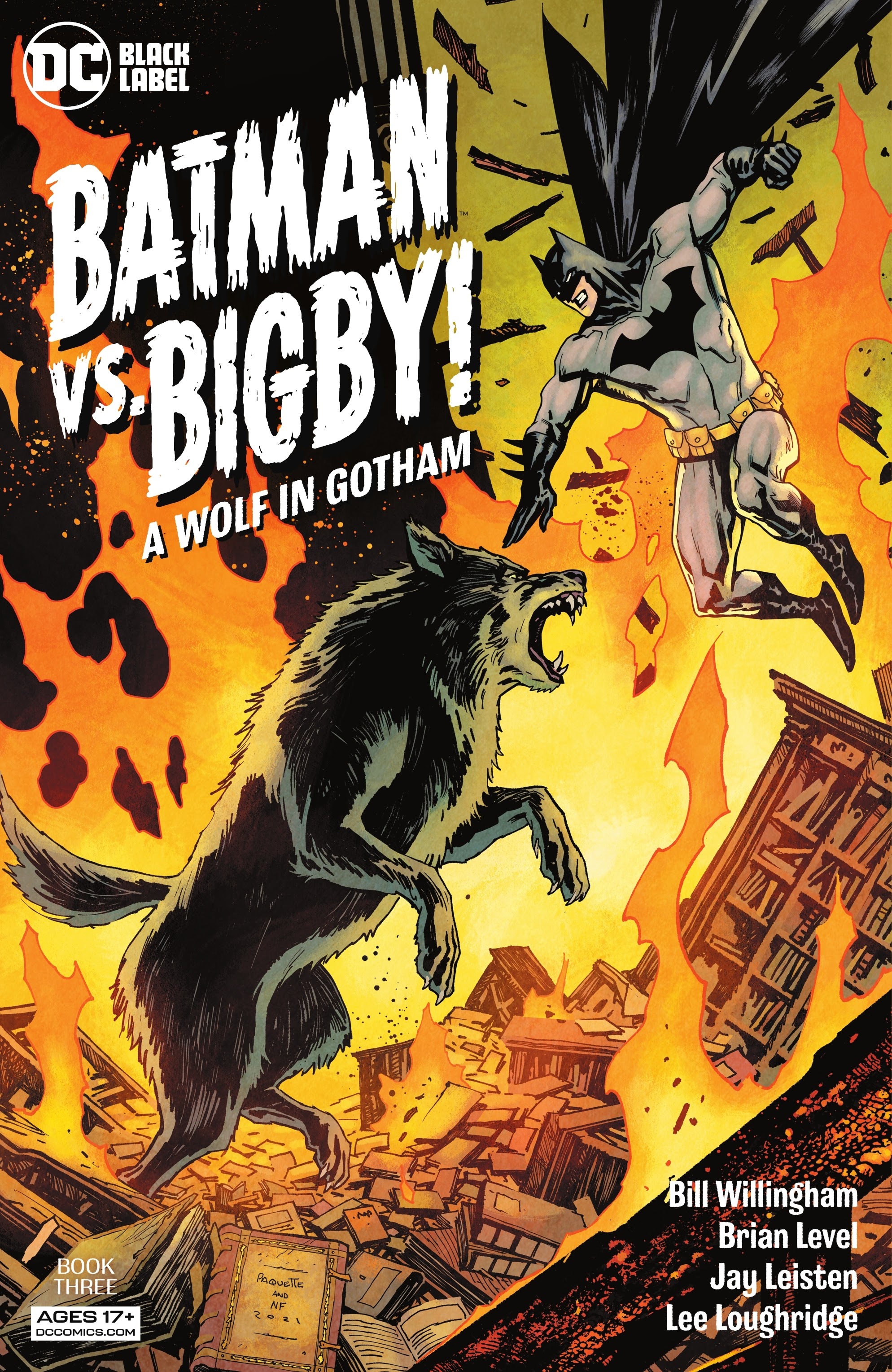Read online Batman Vs. Bigby! A Wolf In Gotham comic -  Issue #3 - 1
