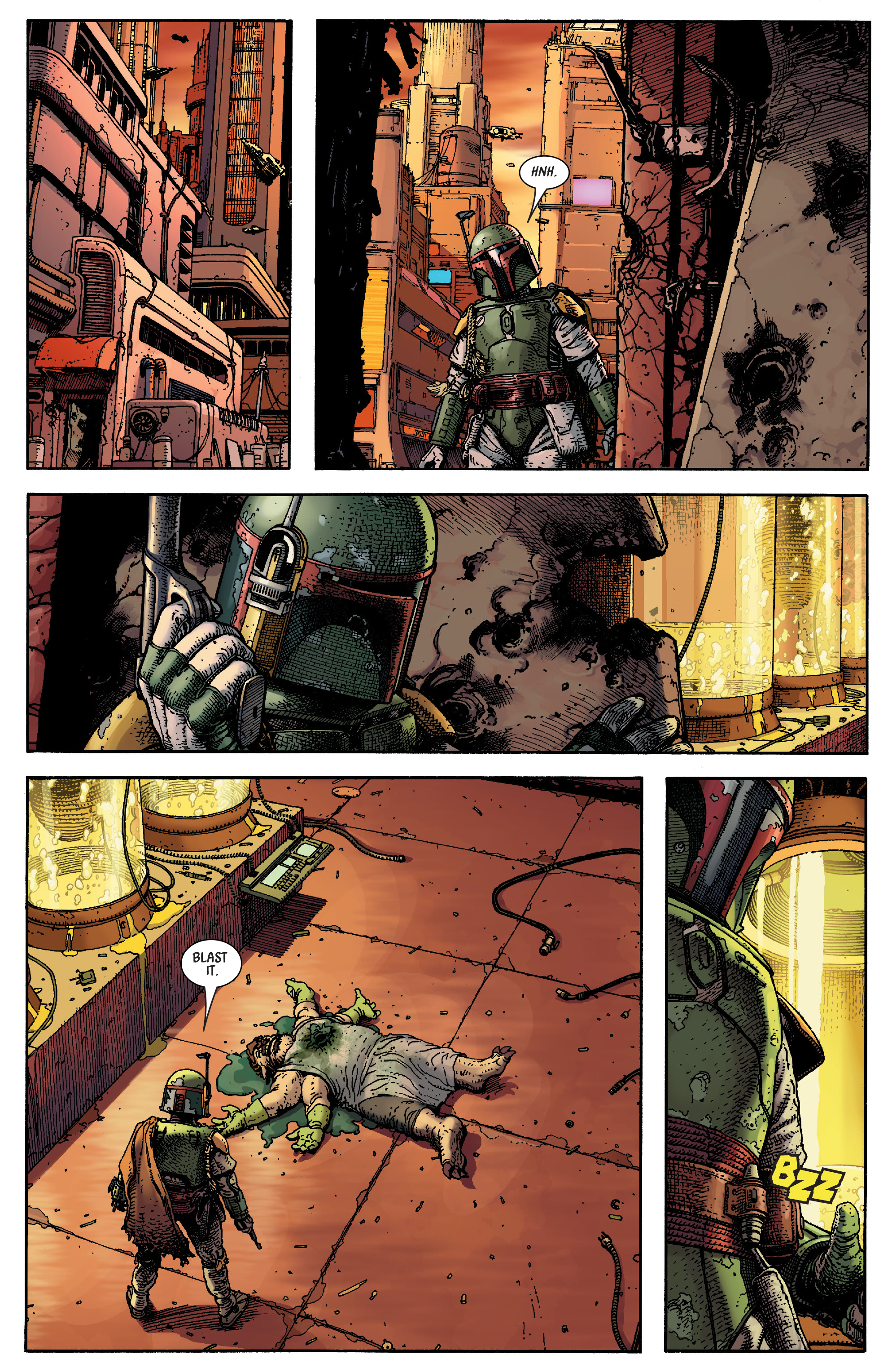 Read online Star Wars: War Of The Bounty Hunters Alpha comic -  Issue # Full - 21