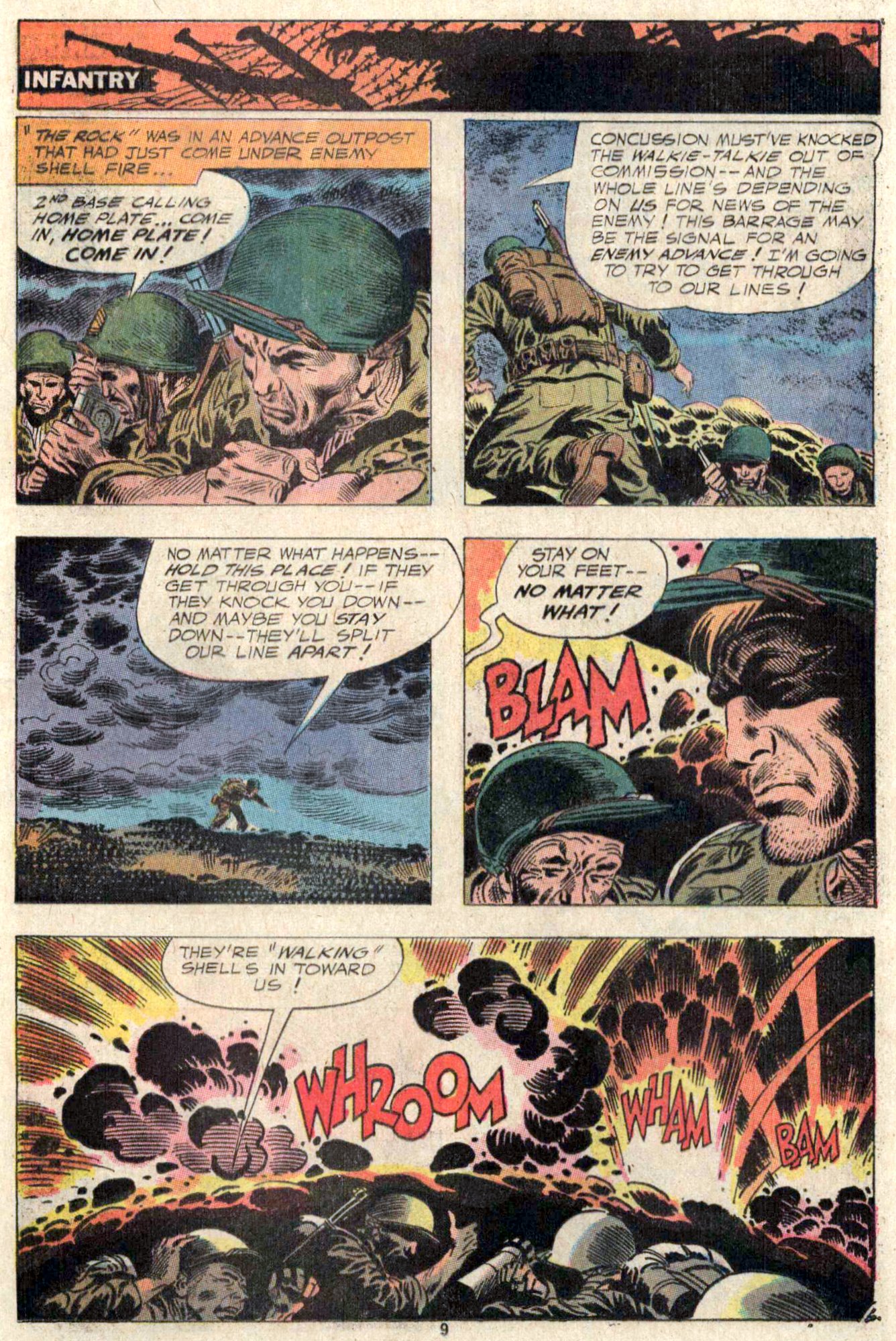 Read online Our Army at War (1952) comic -  Issue #242 - 10