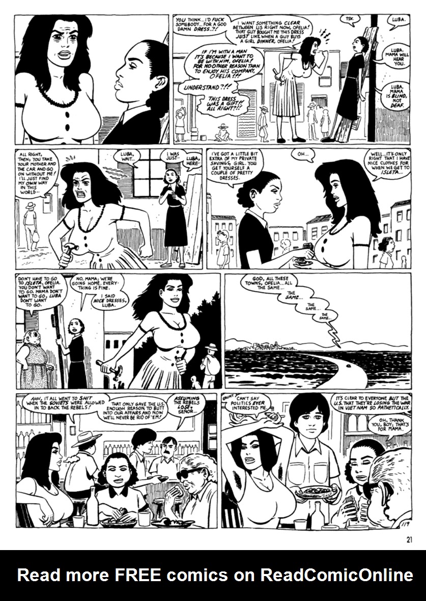 Read online Love and Rockets (1982) comic -  Issue #39 - 23