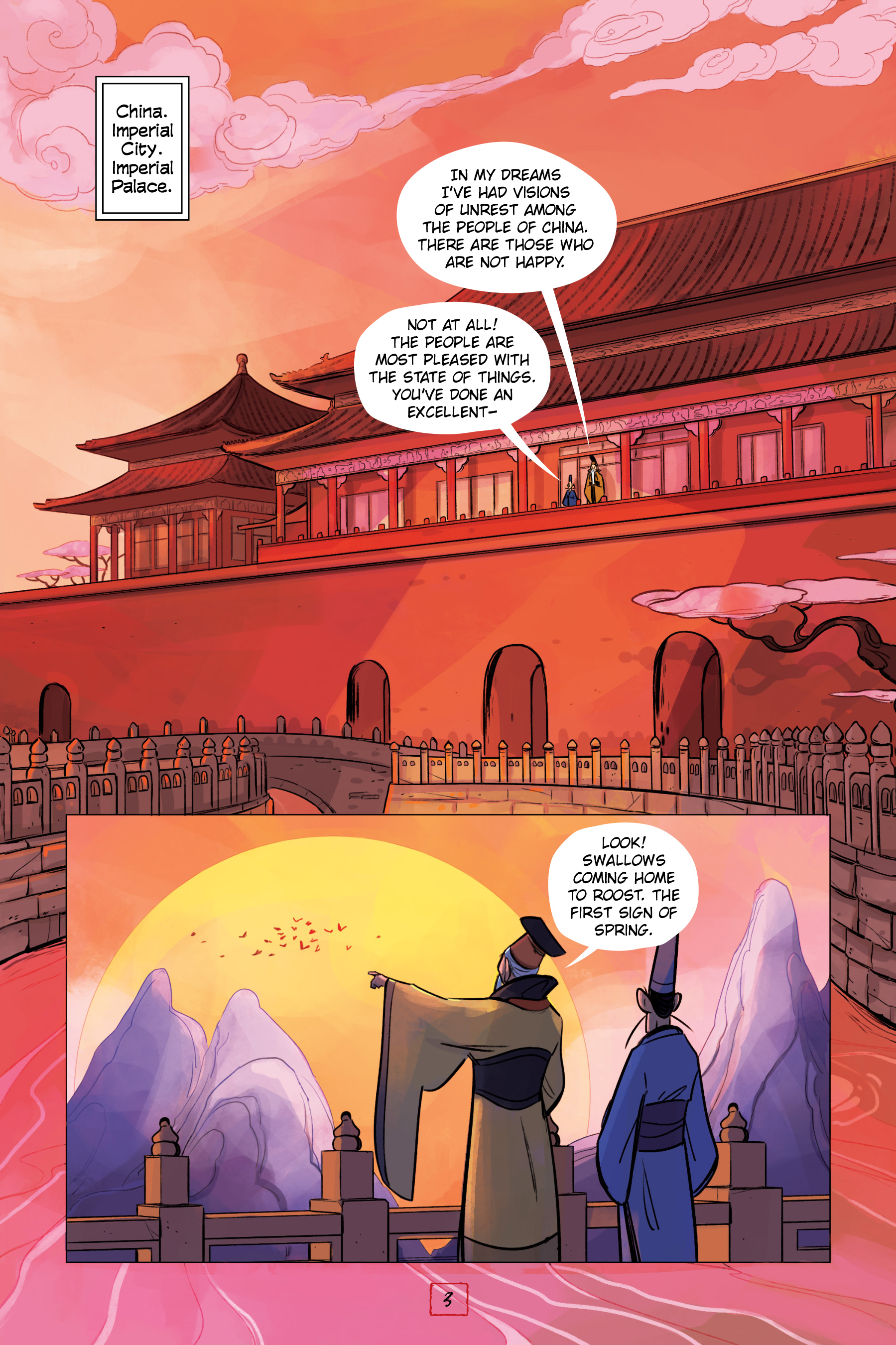 Read online Disney Mulan's Adventure Journal: The Palace of Secrets comic -  Issue # TPB - 5