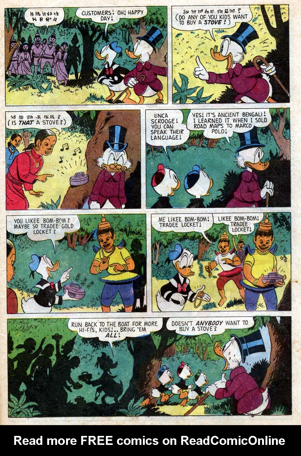 Read online Uncle Scrooge (1953) comic -  Issue #20 - 21
