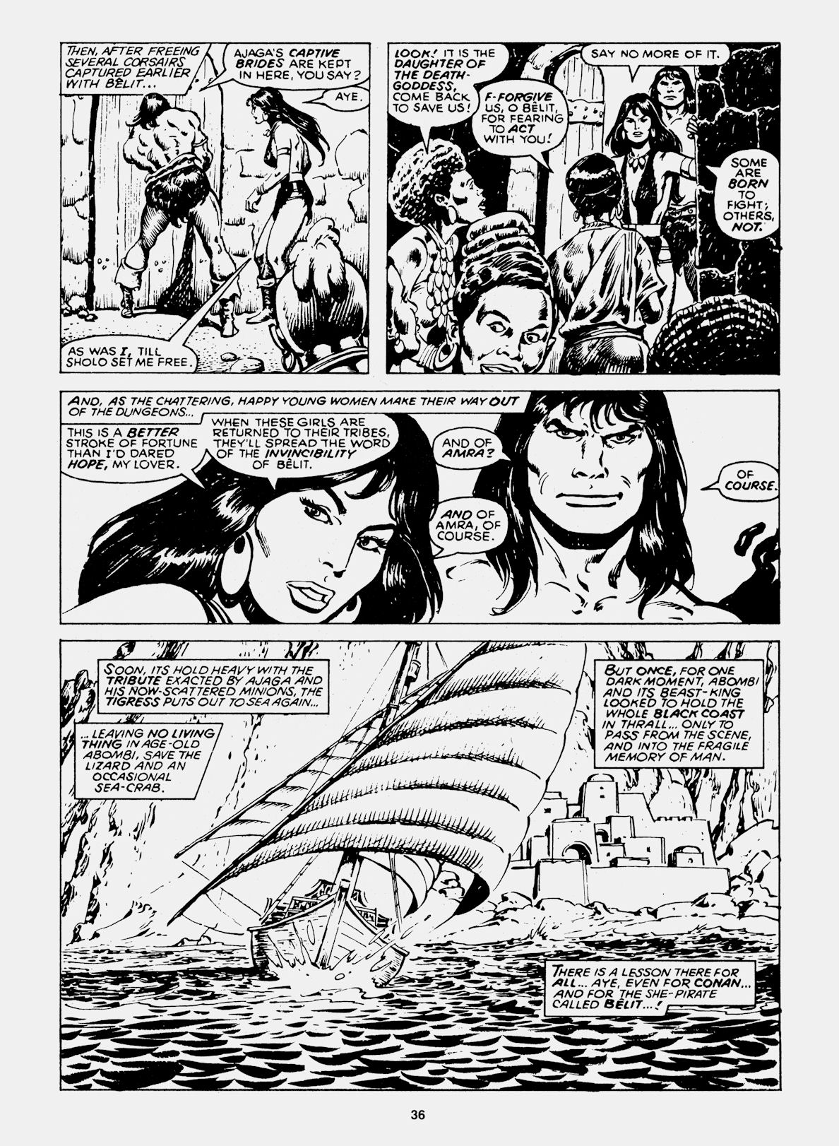 Read online Conan Saga comic -  Issue #39 - 38