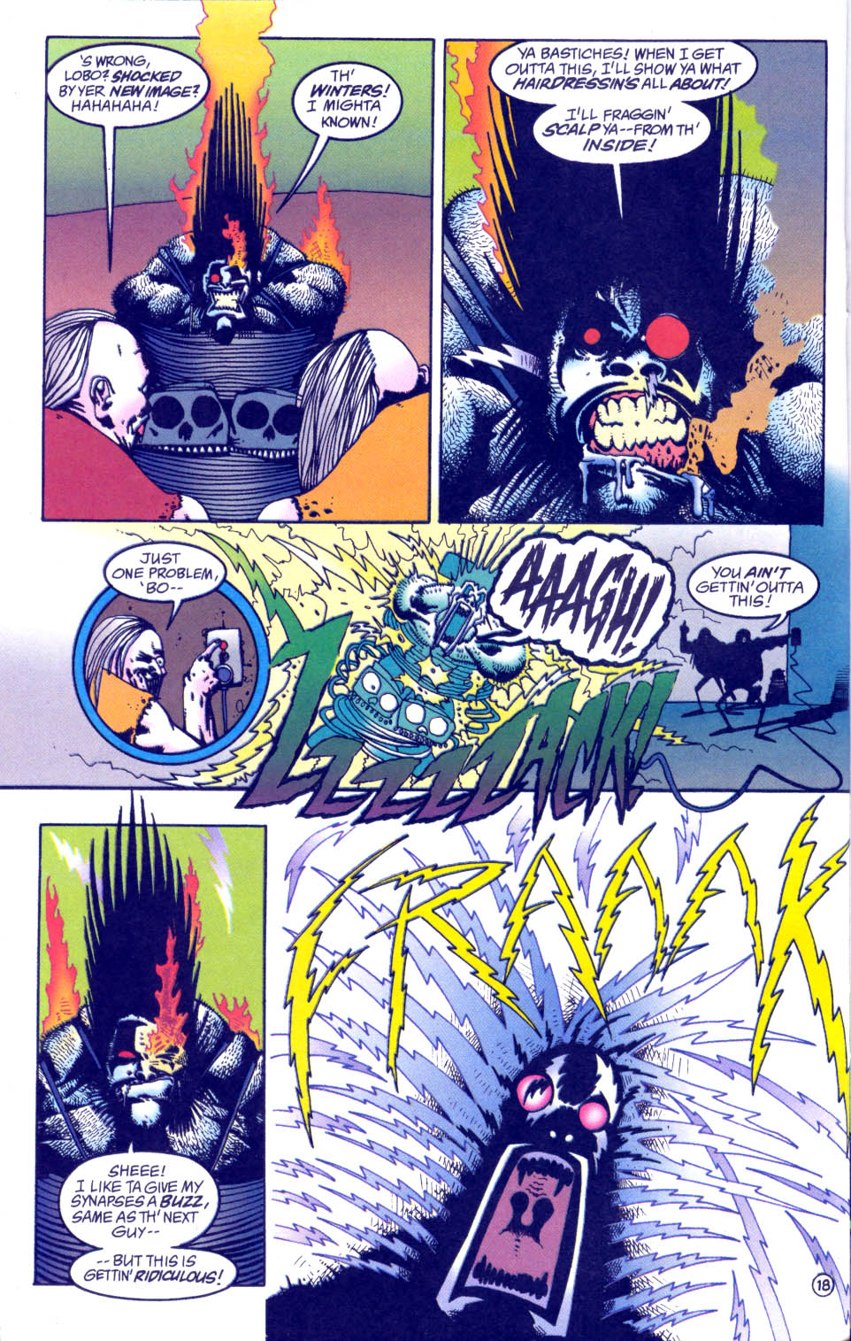 Read online Lobo: In The Chair comic -  Issue # Full - 19