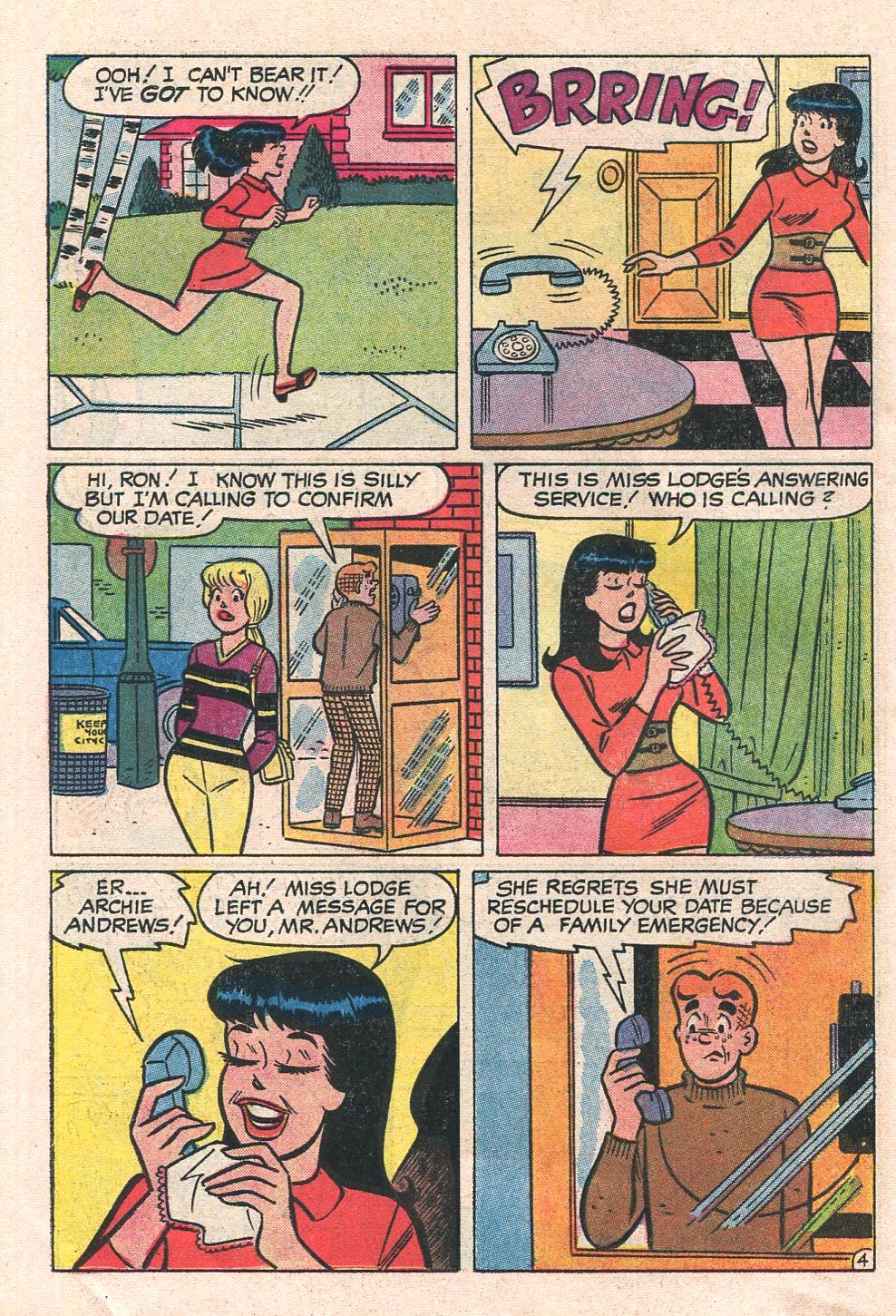 Read online Reggie and Me (1966) comic -  Issue #68 - 38