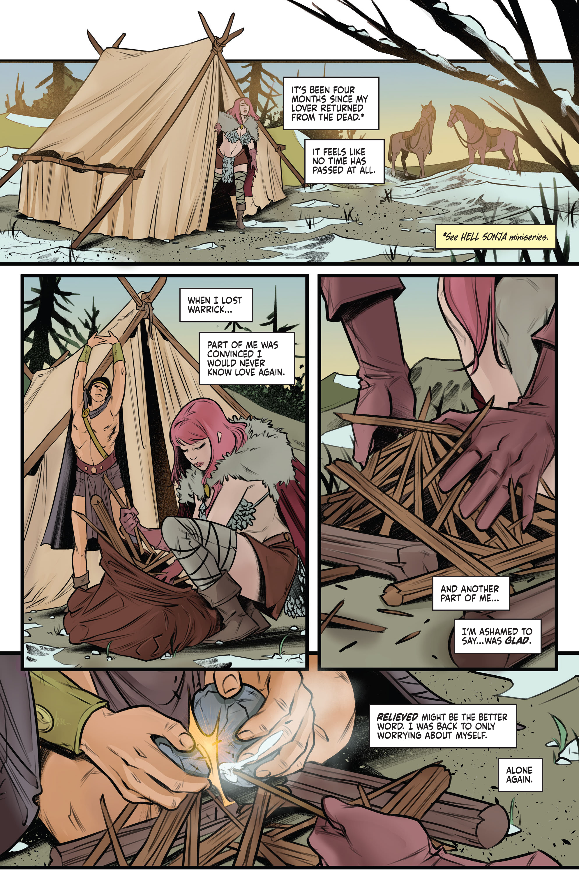Read online Red Sonja / Hell Sonja comic -  Issue #1 - 15