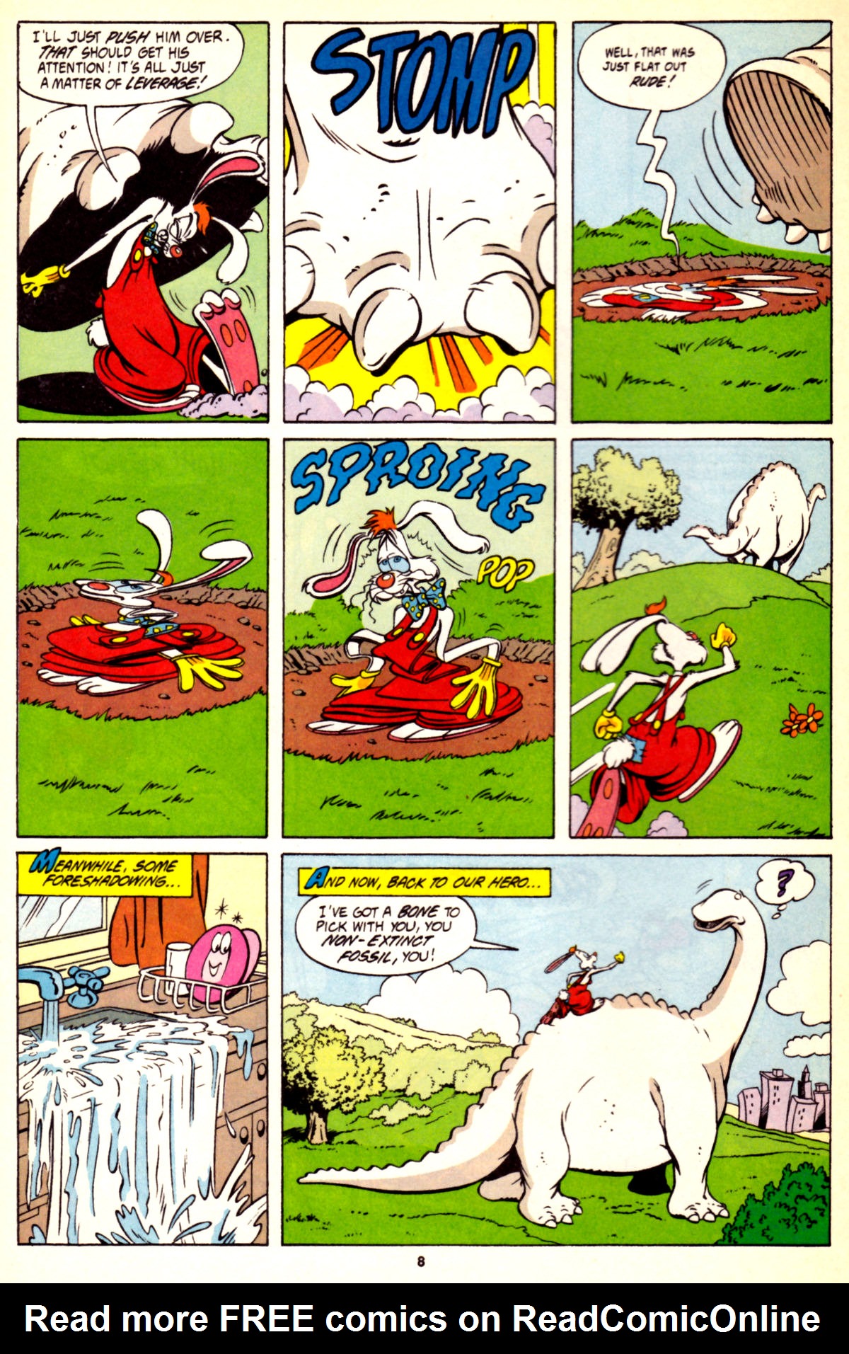 Read online Roger Rabbit's Toontown comic -  Issue #2 - 9