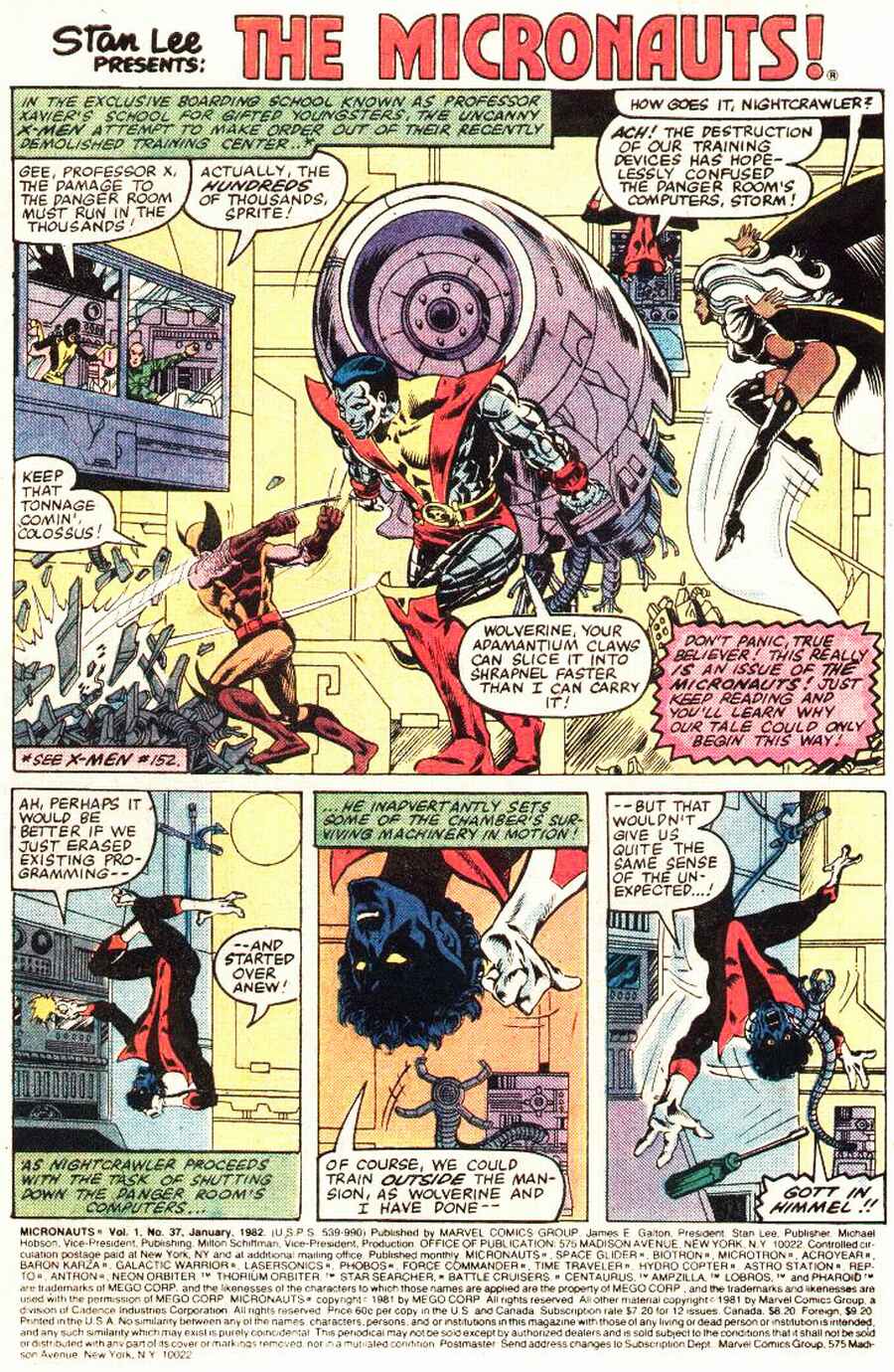 Read online Micronauts (1979) comic -  Issue #37 - 2