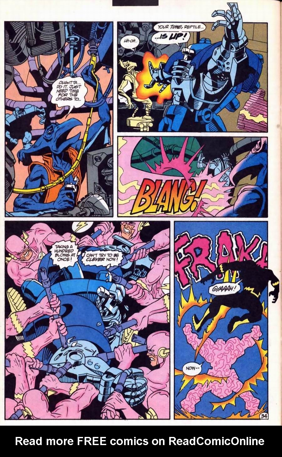 Read online Justice League America comic -  Issue #100 - 38