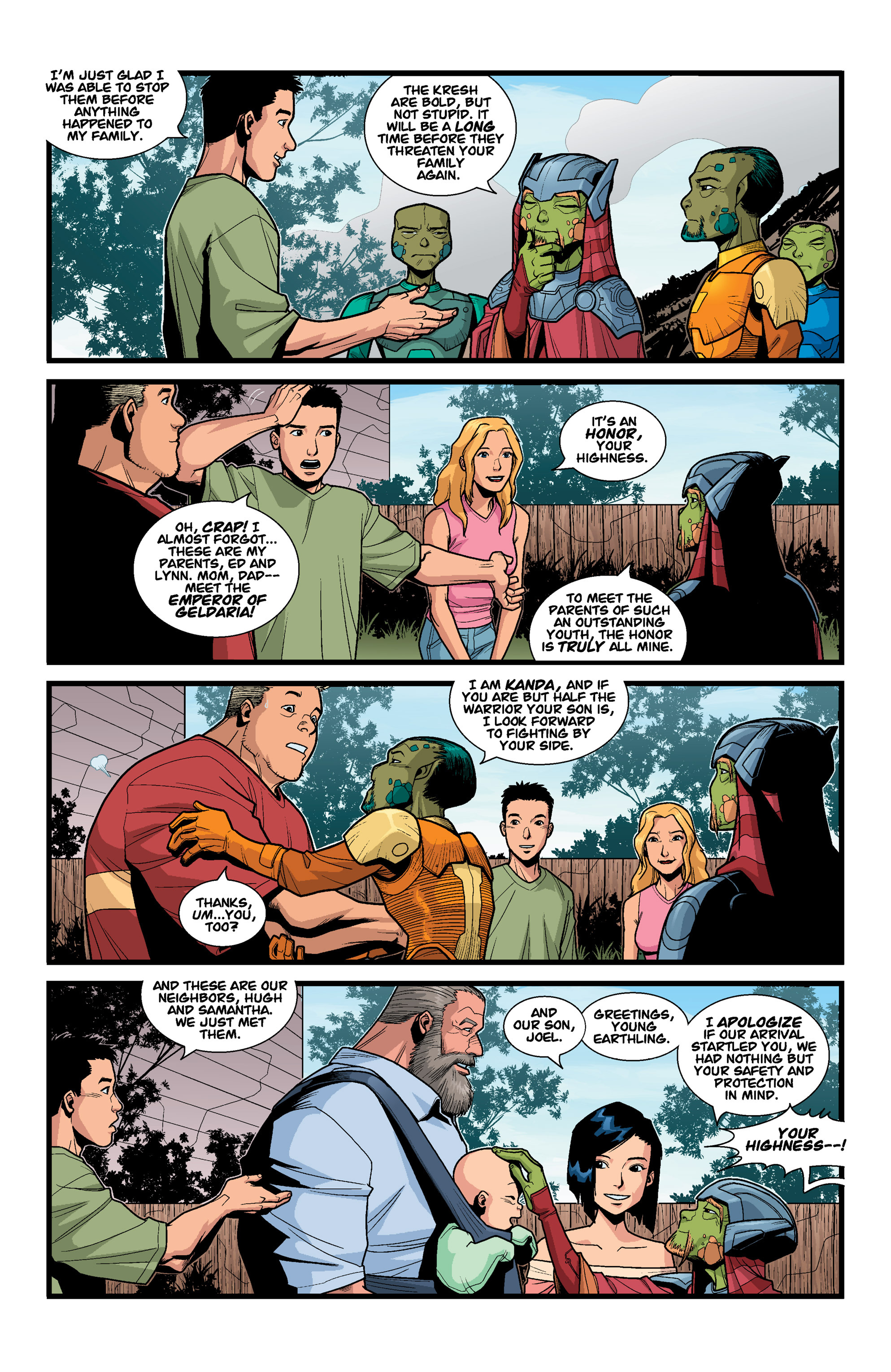 Read online Tech Jacket (2002) comic -  Issue # TPB 2 - 15