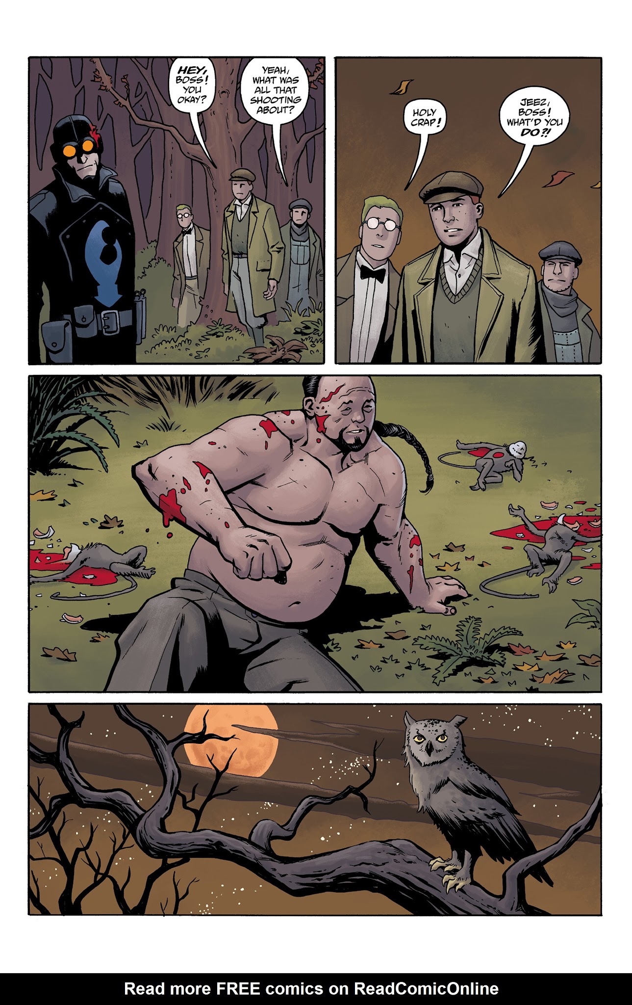 Read online Lobster Johnson: Mangekyō comic -  Issue # Full - 22