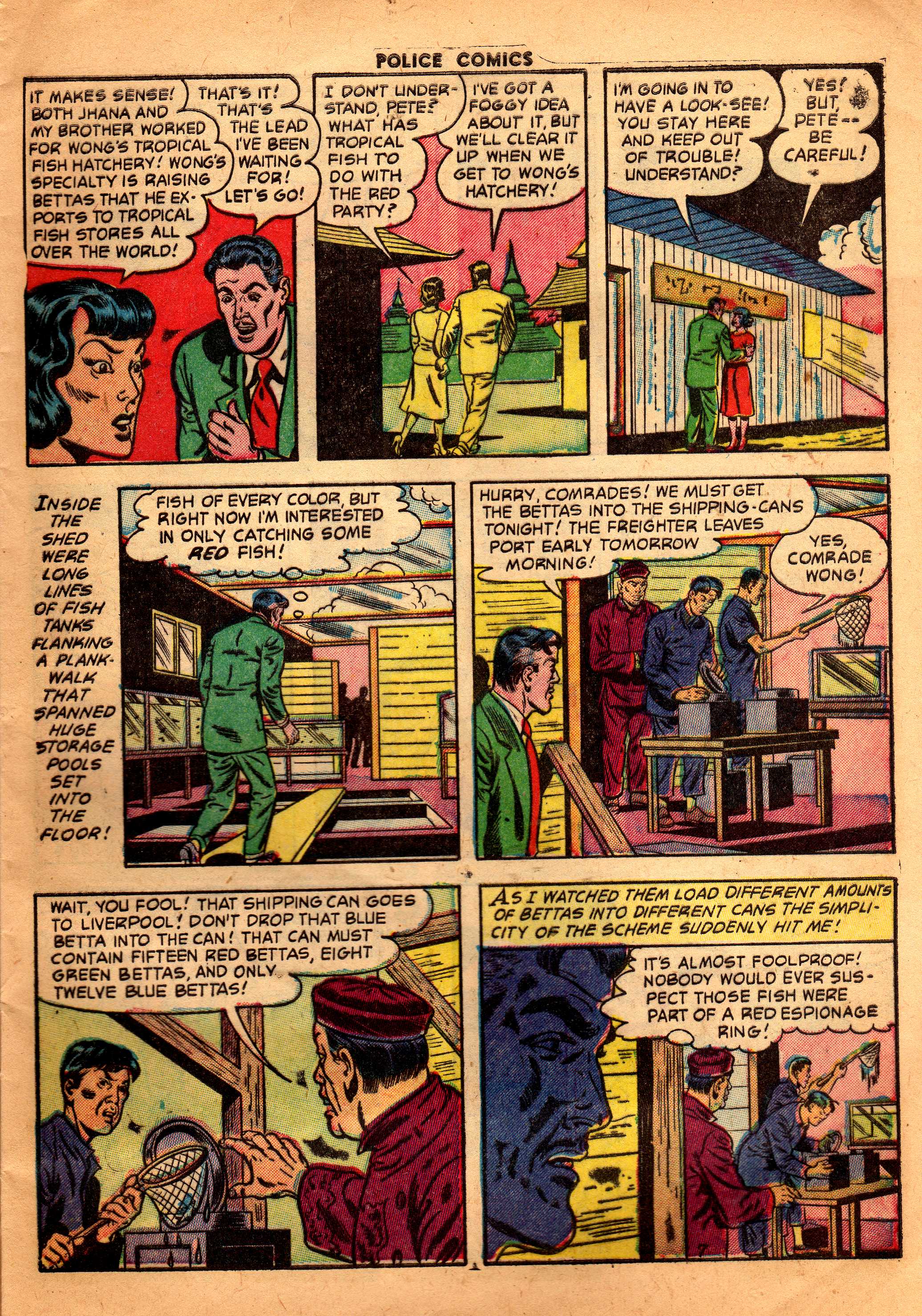 Read online Police Comics comic -  Issue #127 - 9
