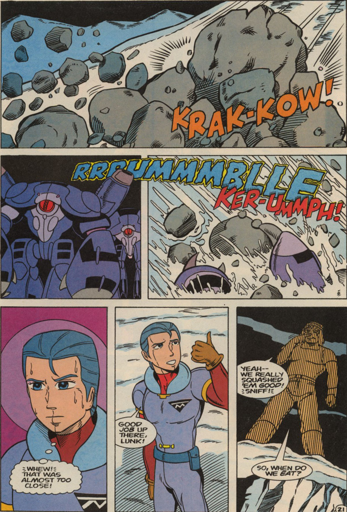 Read online Robotech The New Generation comic -  Issue #17 - 28