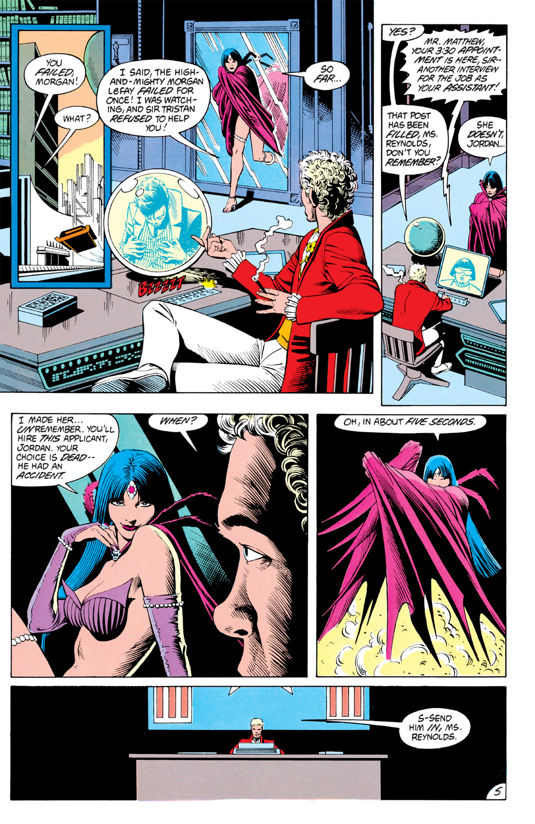 Read online Camelot 3000 comic -  Issue #6 - 7