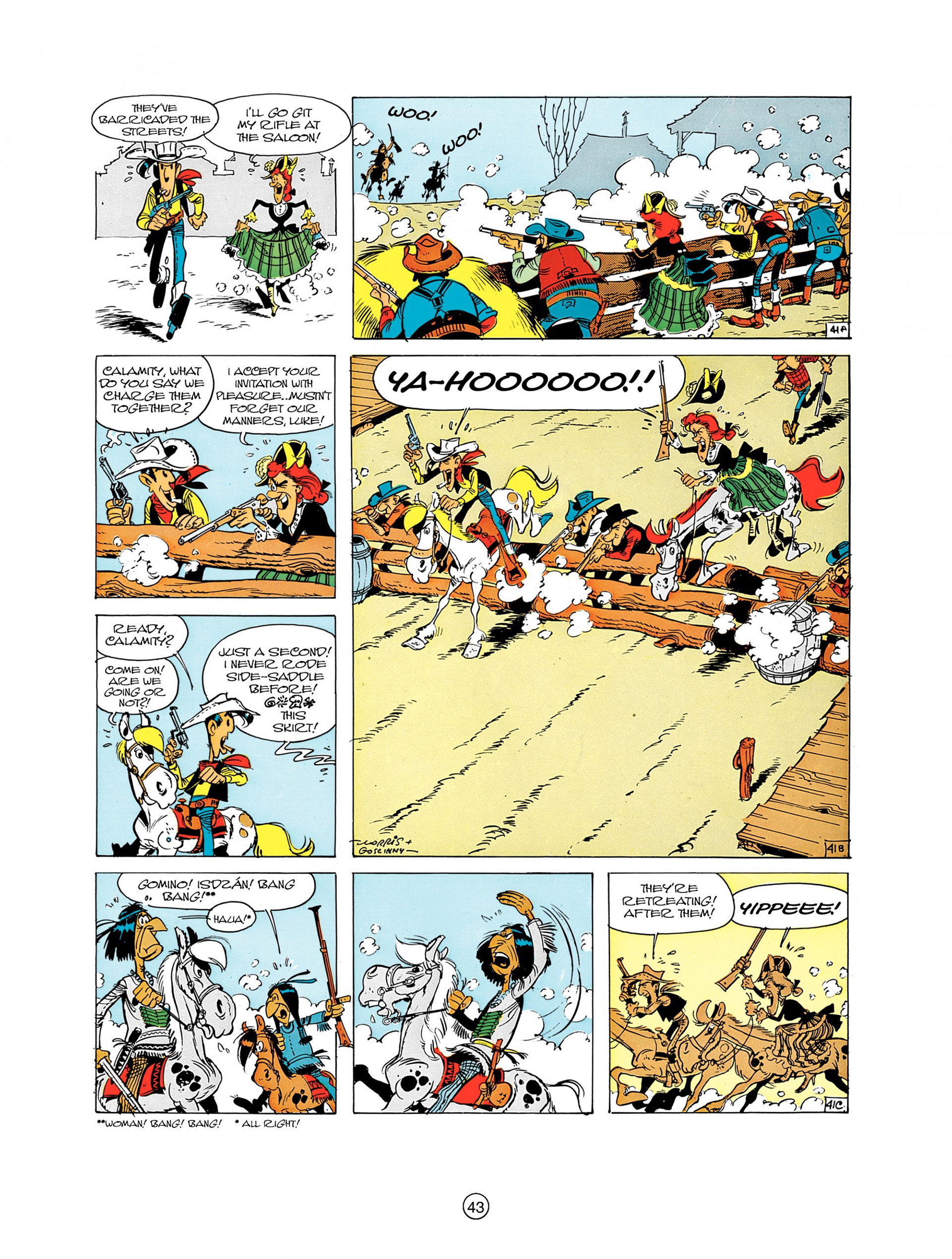 Read online A Lucky Luke Adventure comic -  Issue #8 - 43