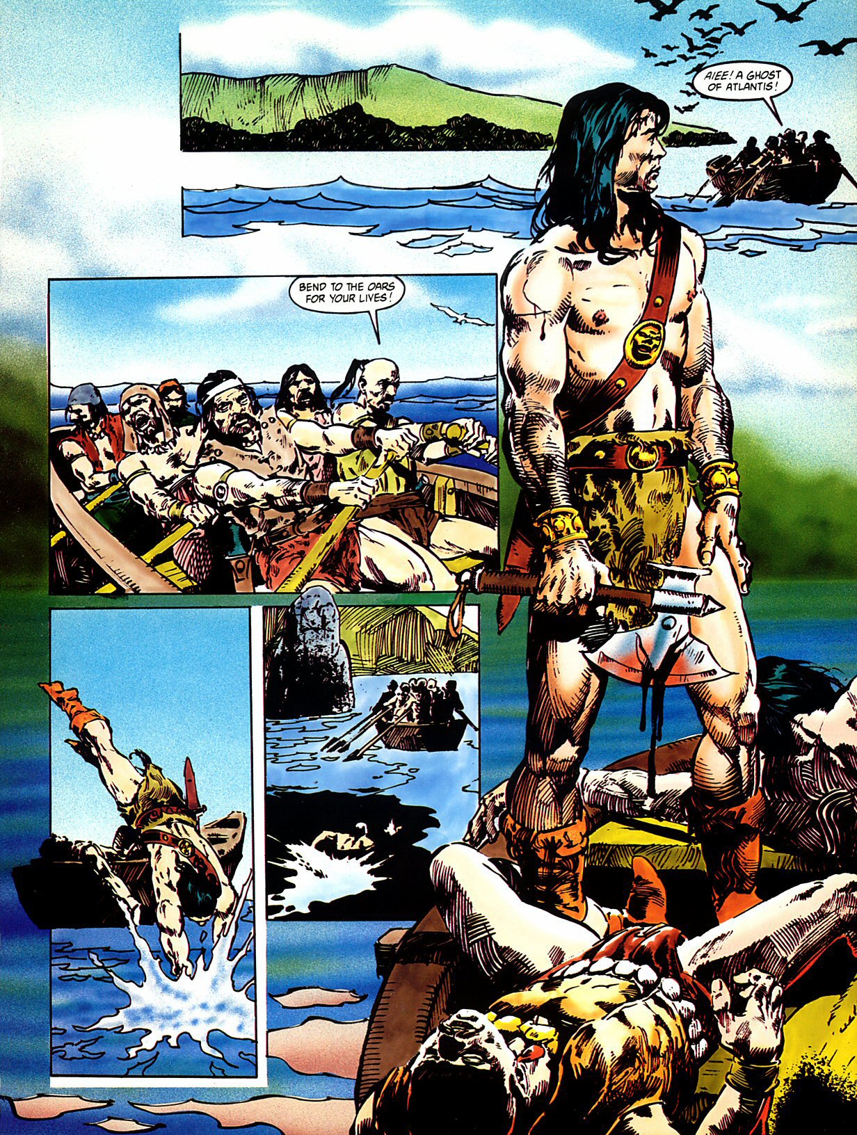 Read online Marvel Graphic Novel comic -  Issue #47 - Kull - The Vale Of Shadow - 14