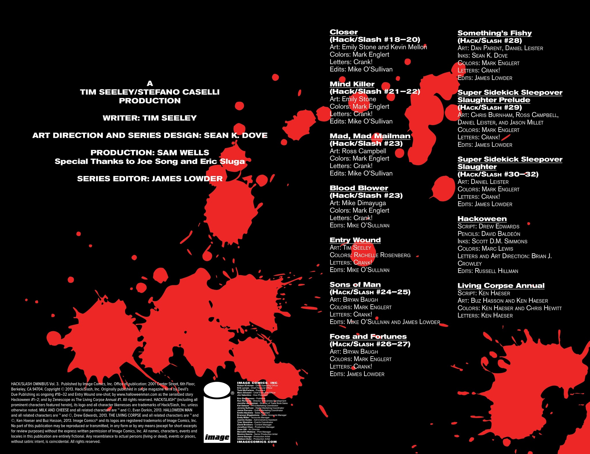 Read online Hack/Slash Omnibus comic -  Issue # TPB 3 - 3