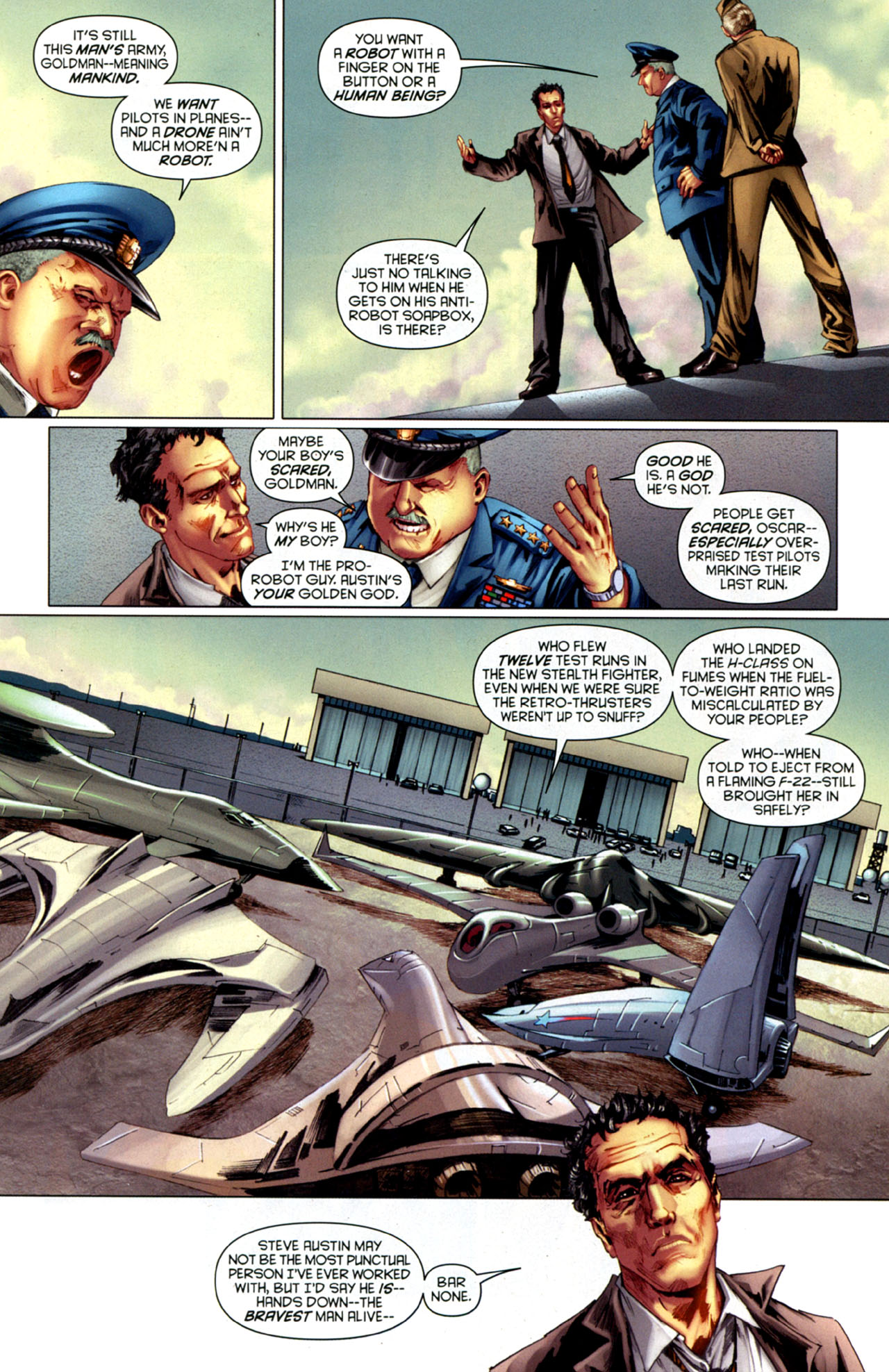 Read online Bionic Man comic -  Issue #1 - 11