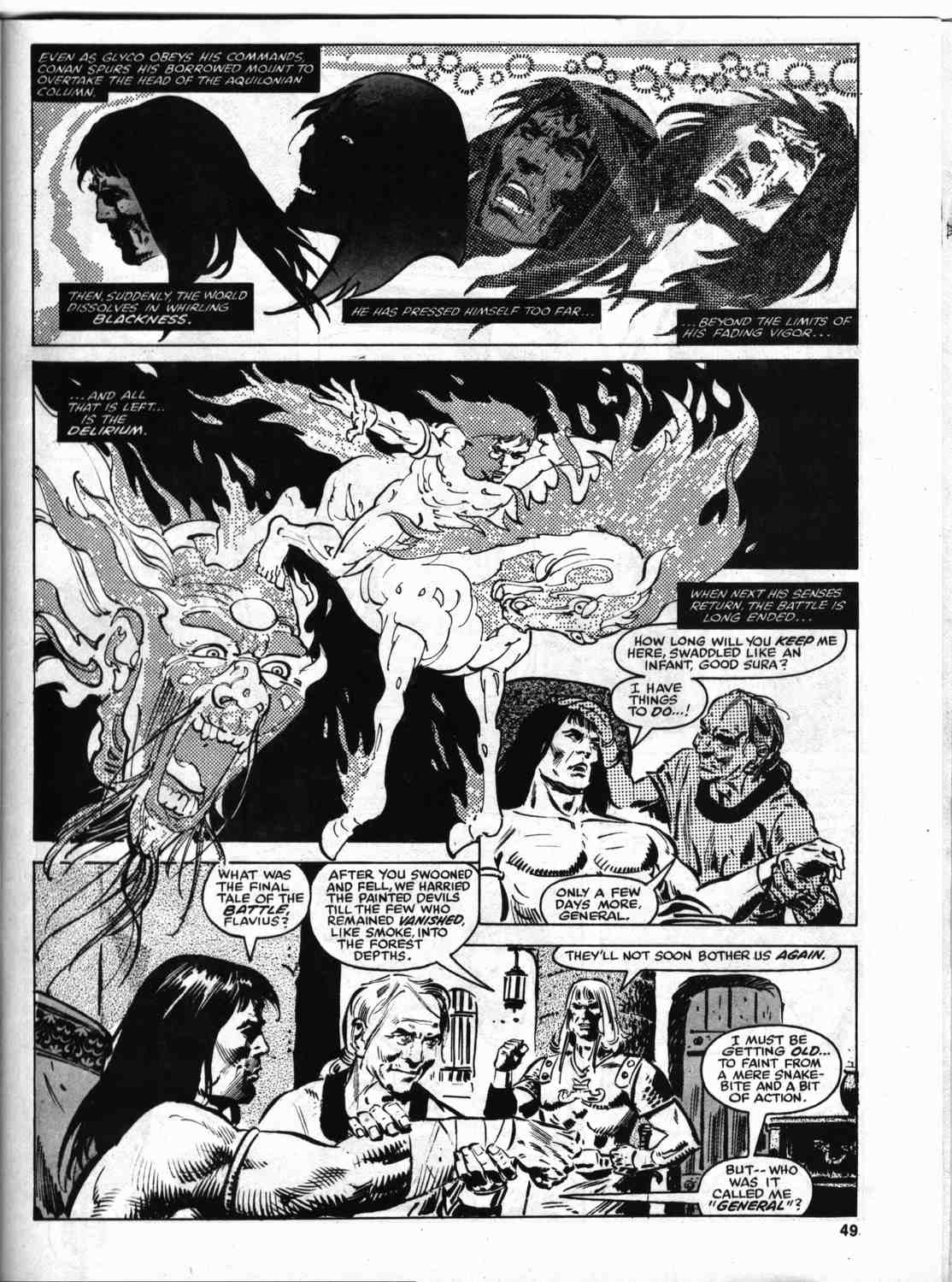 Read online The Savage Sword Of Conan comic -  Issue #46 - 48